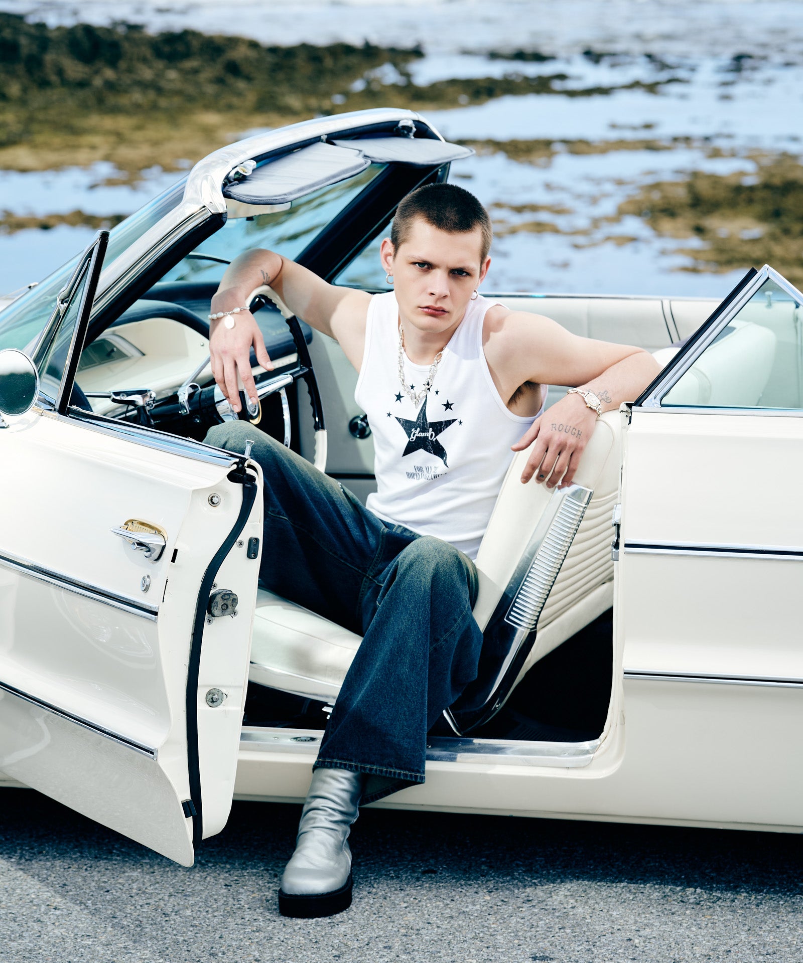 GB0226/CS20 : Star Tank Top / スタータンクトップ | glamb Online