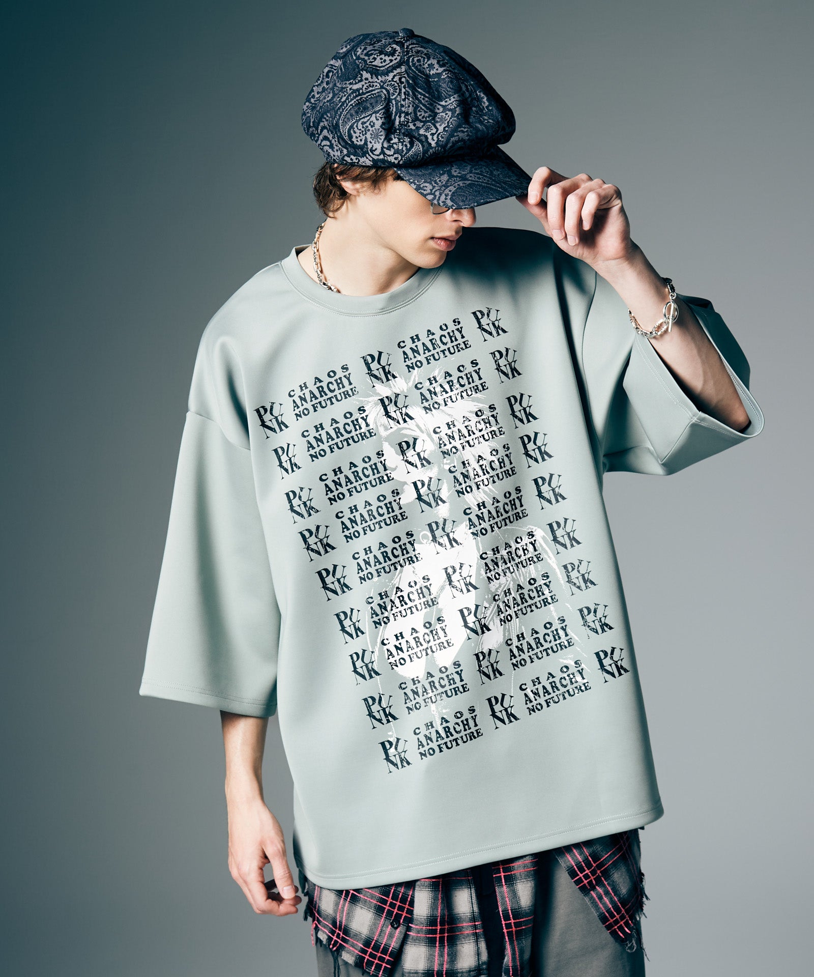 GB0226/CS25 : Punk Smooth Cutsew / パンクスムースカットソー