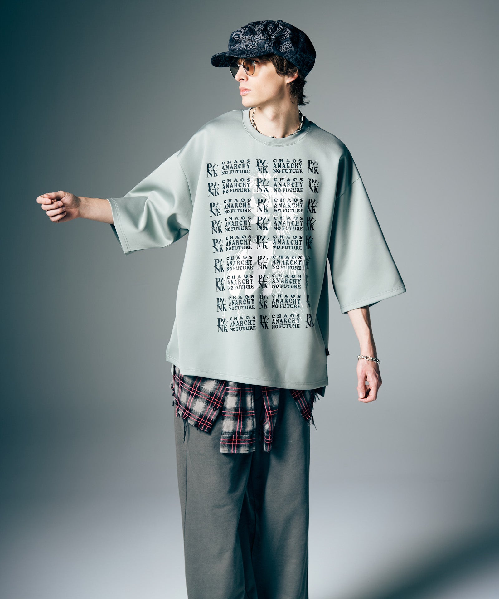GB0226/CS25 : Punk Smooth Cutsew / パンクスムースカットソー
