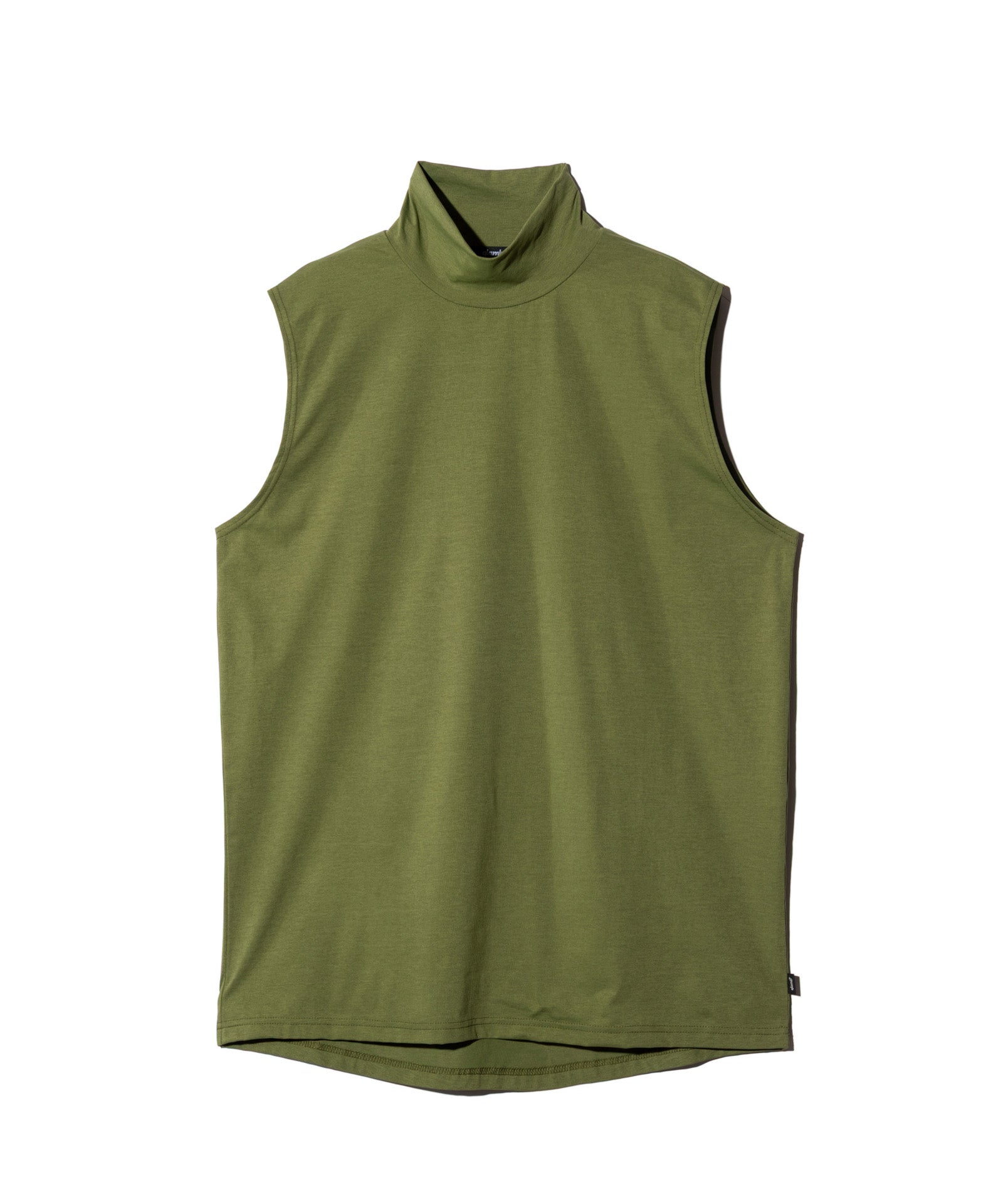 Chemical B Sleeveless タンクトップ M マスタード GB0226/CS26 : Tech High Neck Tank Top / テックメッシュネックタンク