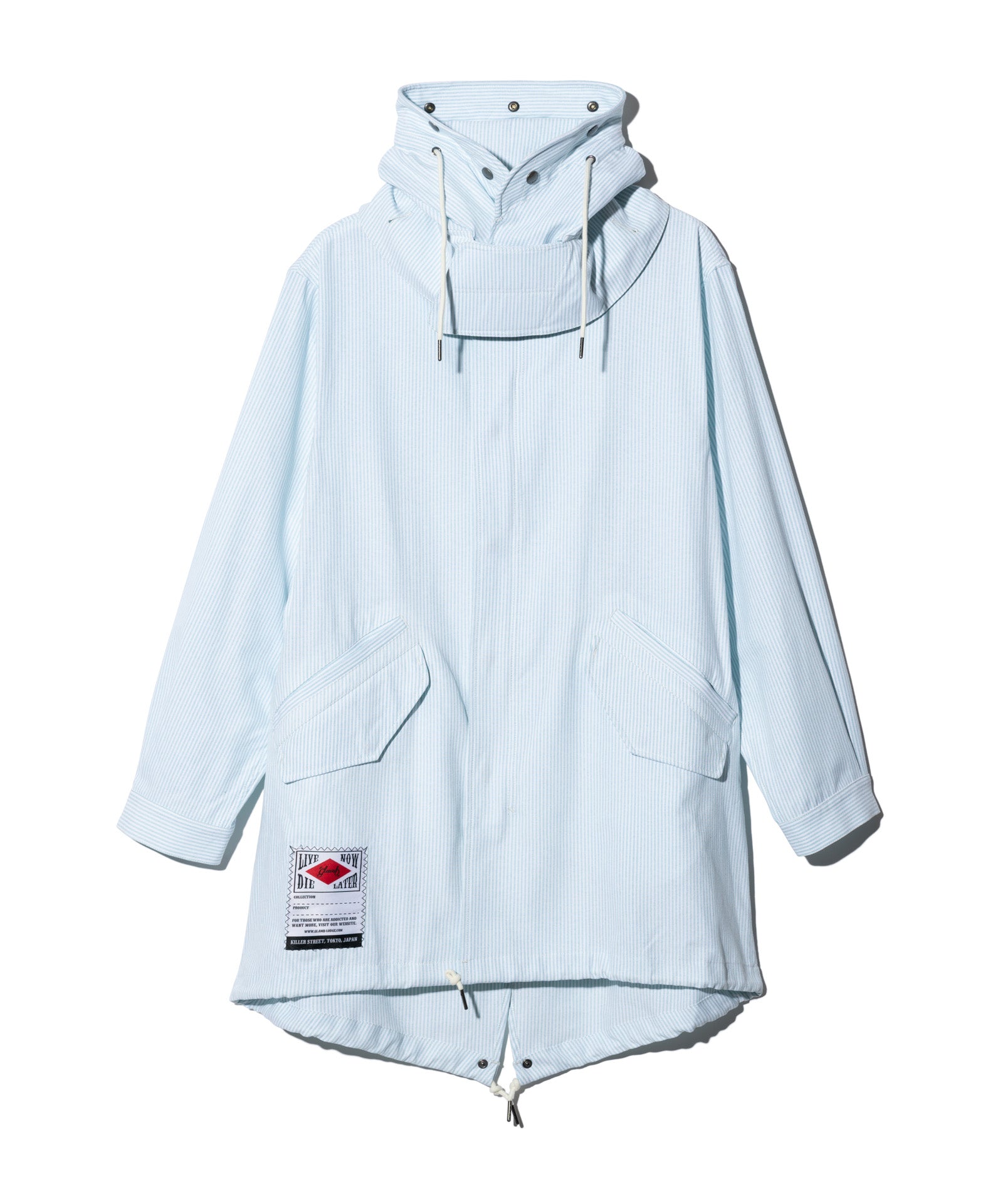 GB0226/JKT01 : High Neck Shirt Mods Coat / ハイネックシャツモッズ