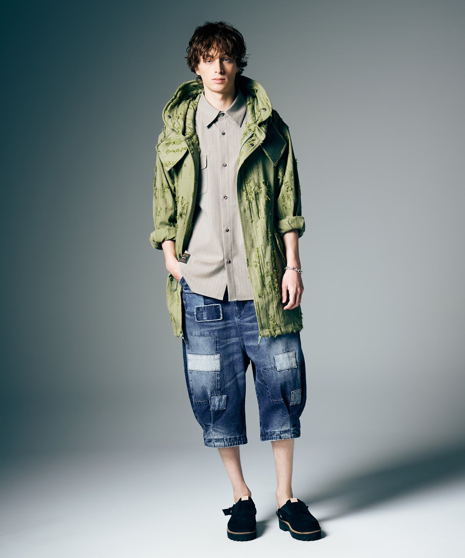 H:186 / C:89 / W:71 / H:92 着用サイズ:L