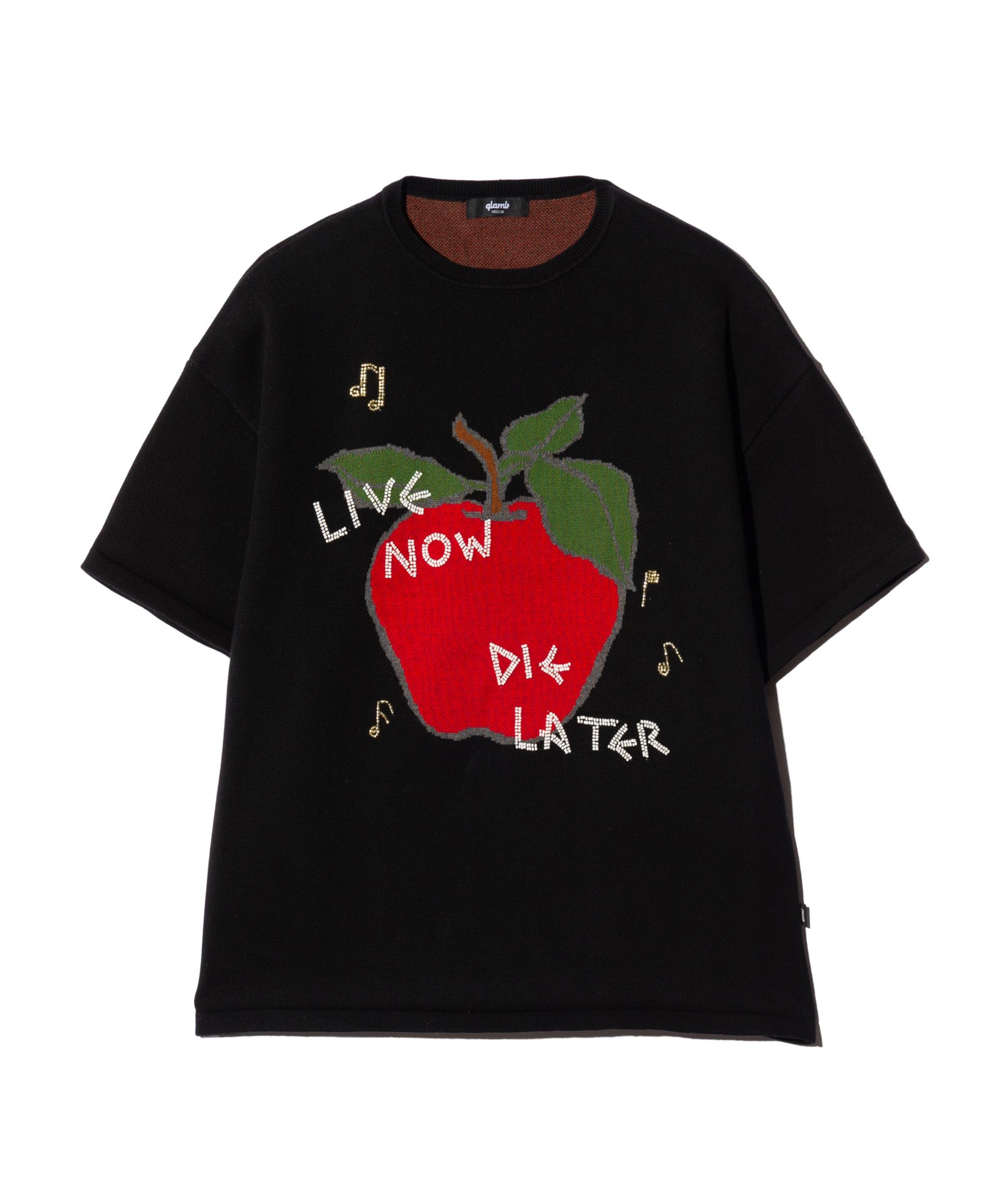 GB0226/KNT01 : Beads Apple Knit / ビーズアップルニット | glamb