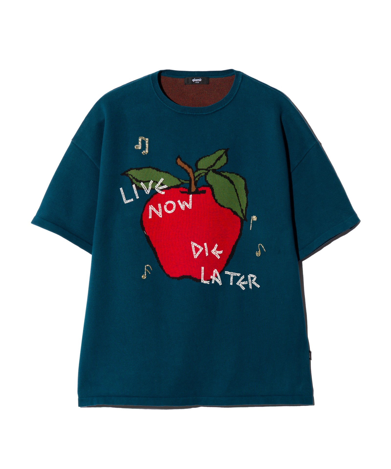 GB0226/KNT01 : Beads Apple Knit / ビーズアップルニット | glamb