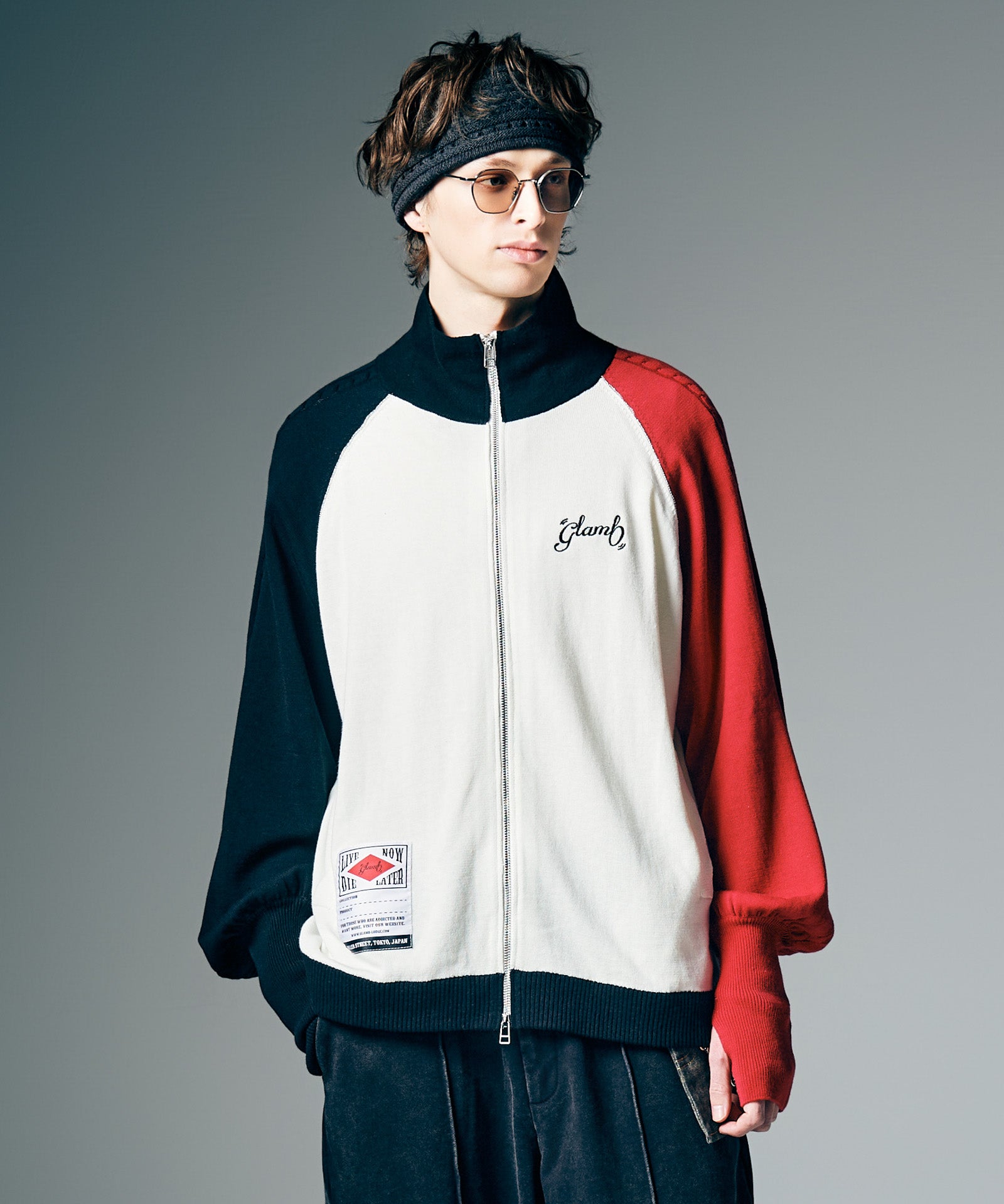 GB0226/KNT02 : Knit Track Jacket / ニットトラックジャケット