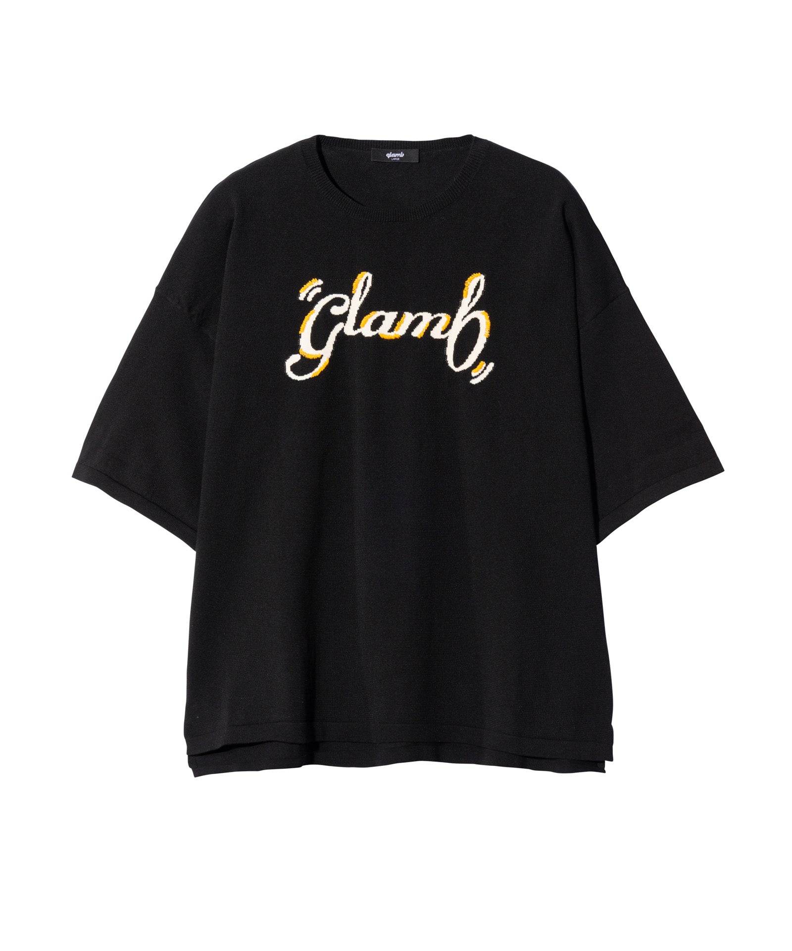 GB0226/KNT03 : Hand Stitch Logo Knit / ハンドステッチロゴニット