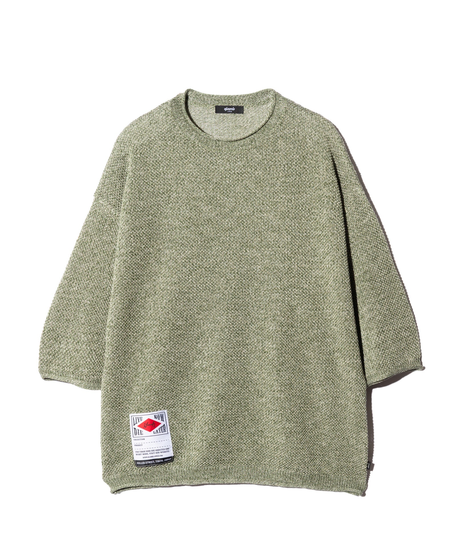 GB0226/KNT04 : Linen Mix Pullover Knit / リネンミックスプル