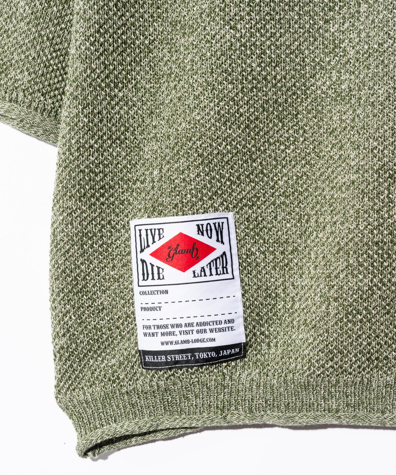 GB0226/KNT04 : Linen Mix Pullover Knit / リネンミックスプル