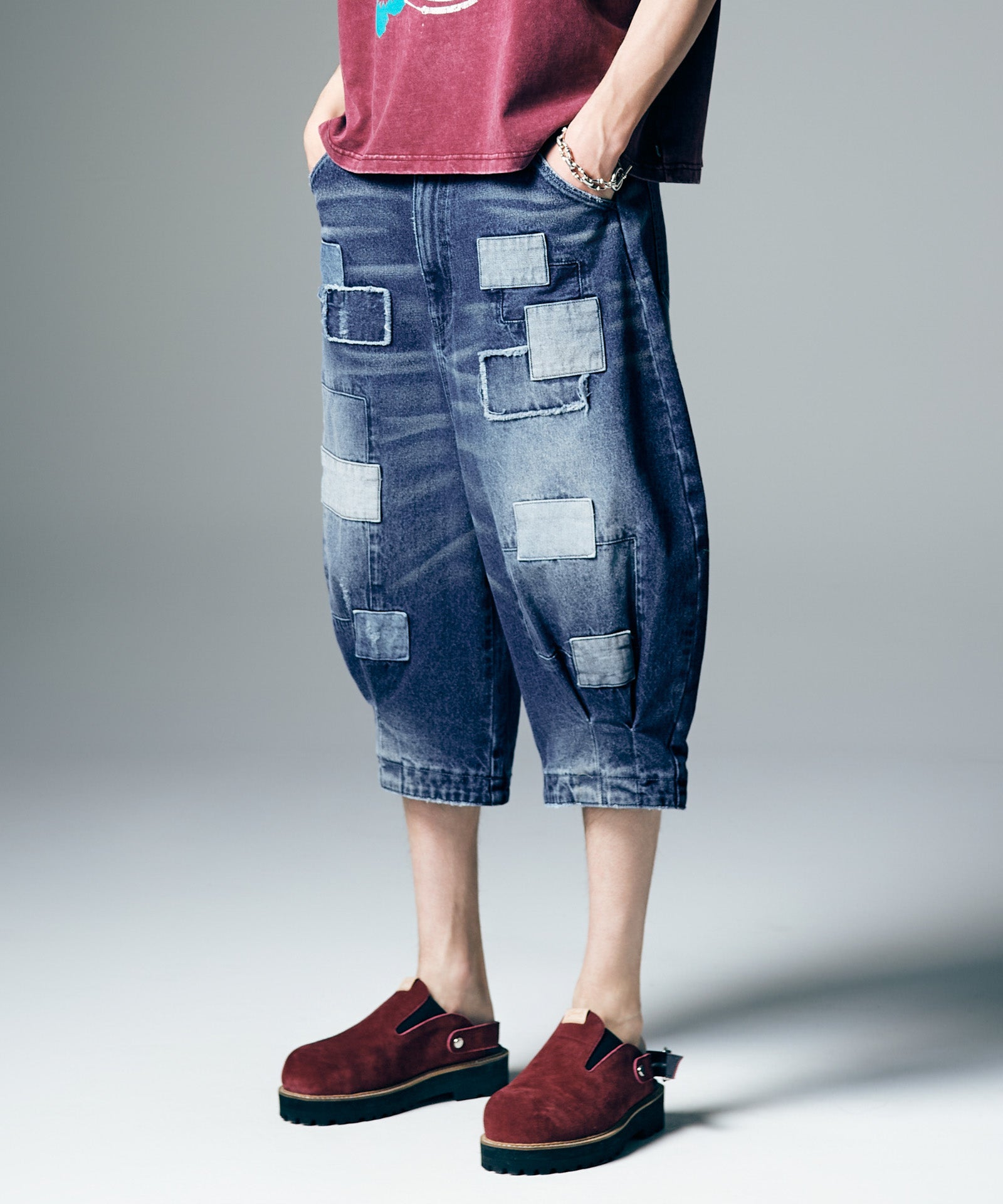 GB0226/P04 : Unplugged Cropped Denim / アンプラグドクロップド