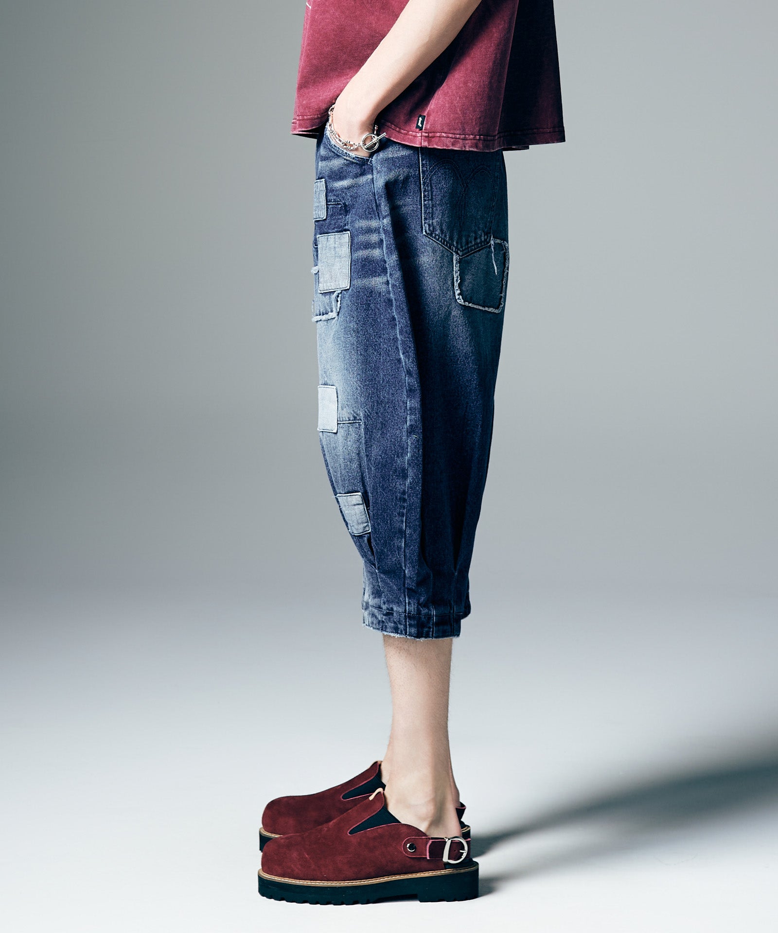 GB0226/P04 : Unplugged Cropped Denim / アンプラグドクロップド