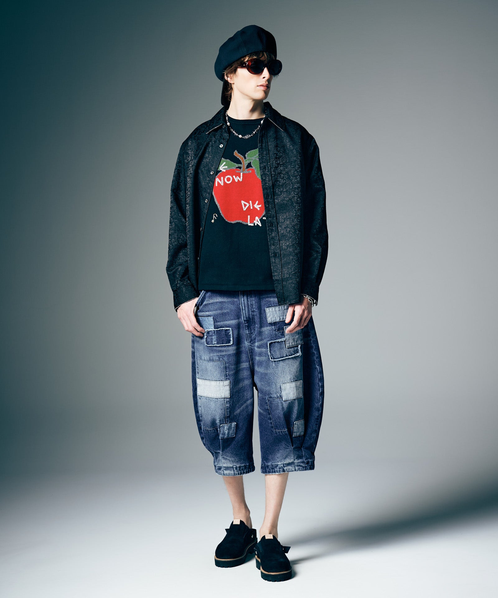 GB0226/P04 : Unplugged Cropped Denim / アンプラグドクロップド