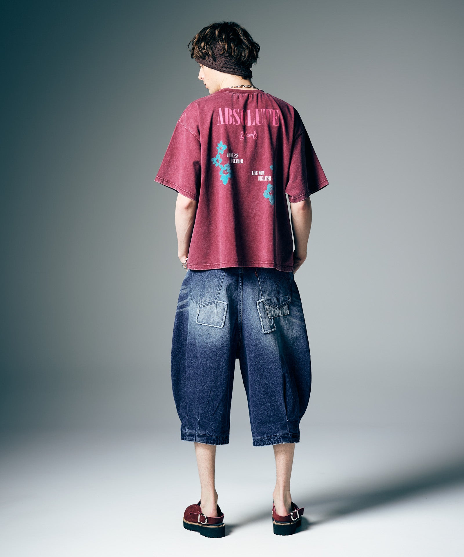 GB0226/P04 : Unplugged Cropped Denim / アンプラグドクロップド