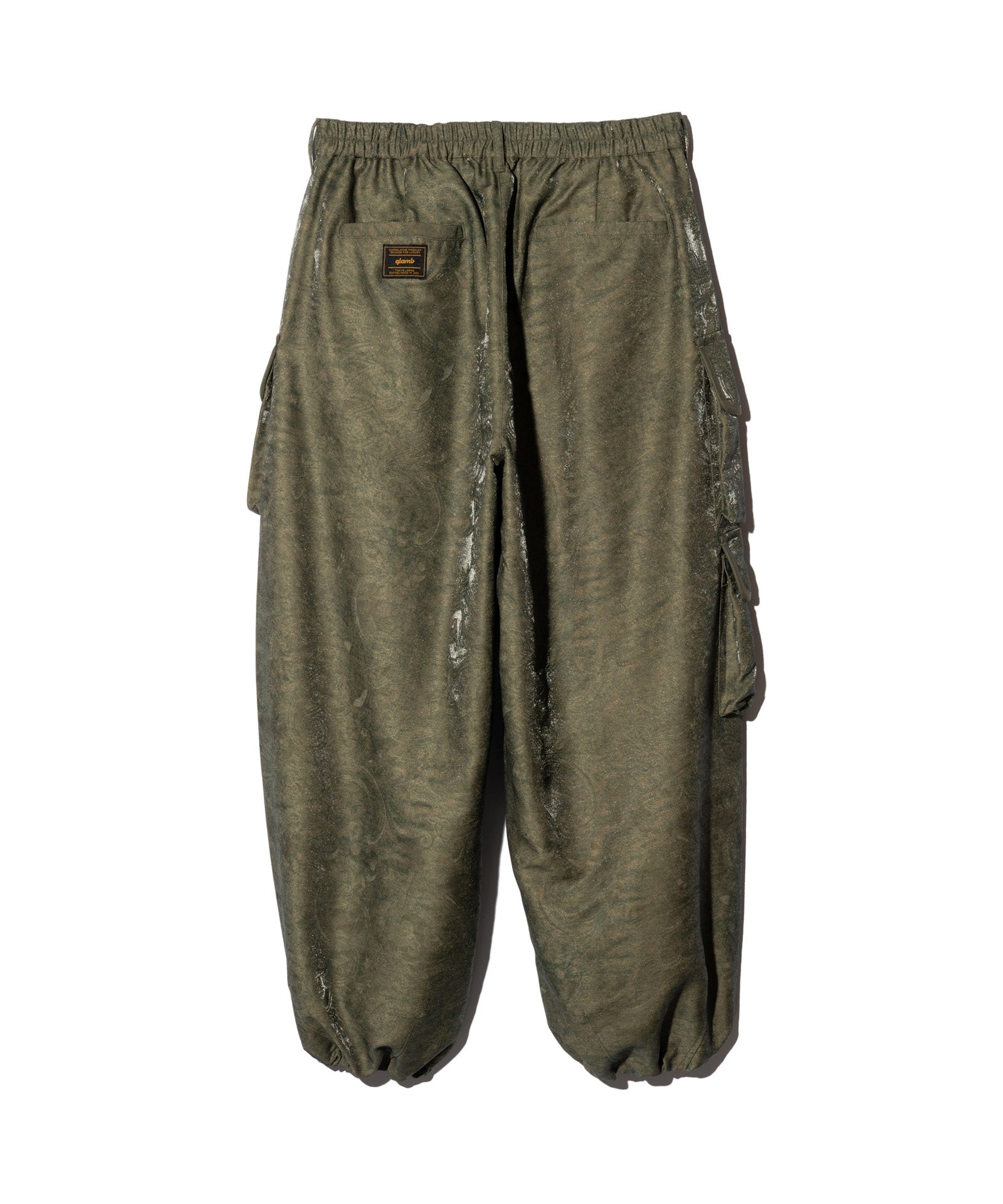 美品✨BASIC AND ACCENT リップストップペイズリー カーゴパンツ GB0226/P05 : Paisley Cargo Pants / ペイズリーカーゴパンツ | glamb
