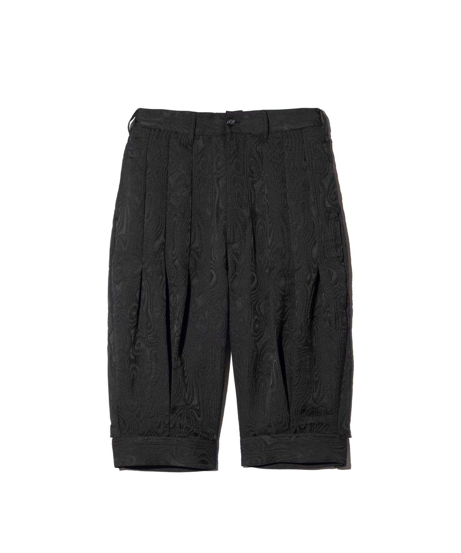 GB0226/P06 : Marble Pleats Cropped Pants / マーブルプリーツ