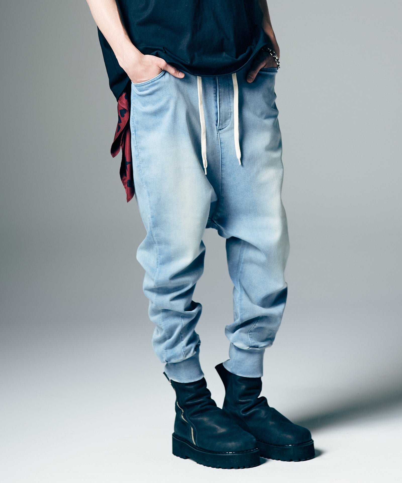 パンツ glamb Billy knit denim GB0226/P07 : Knit Denim Pants / ニットデニムパンツ | glamb Online