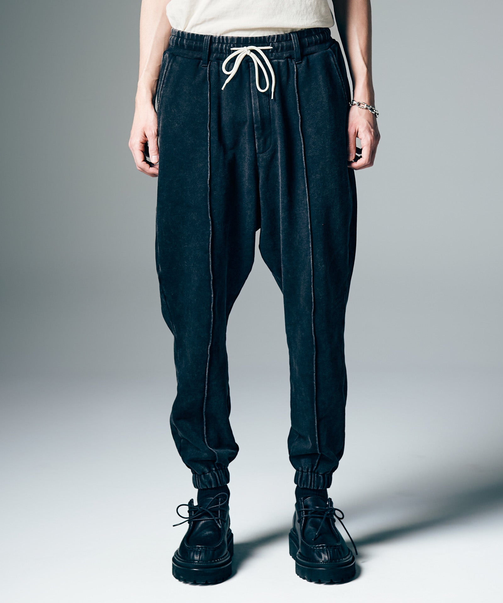 GB0226/P09 : Fade Sweat Jogger Slacks / フェイドスウェットジョガー