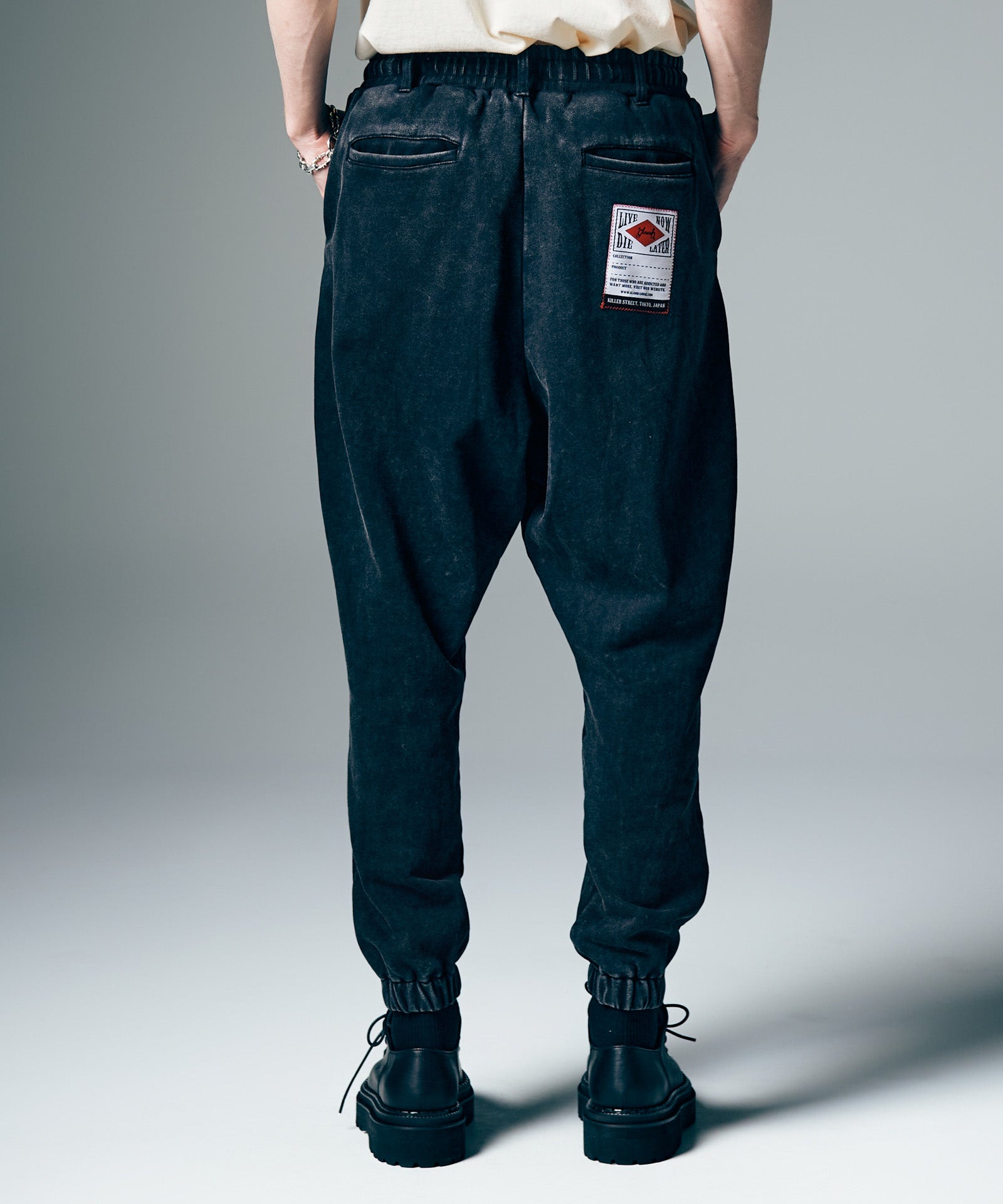 GB0226/P09 : Fade Sweat Jogger Slacks / フェイドスウェットジョガー