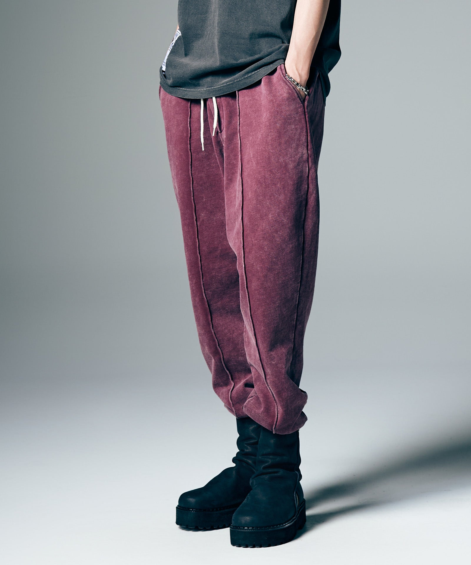 GB0226/P09 : Fade Sweat Jogger Slacks / フェイドスウェットジョガー