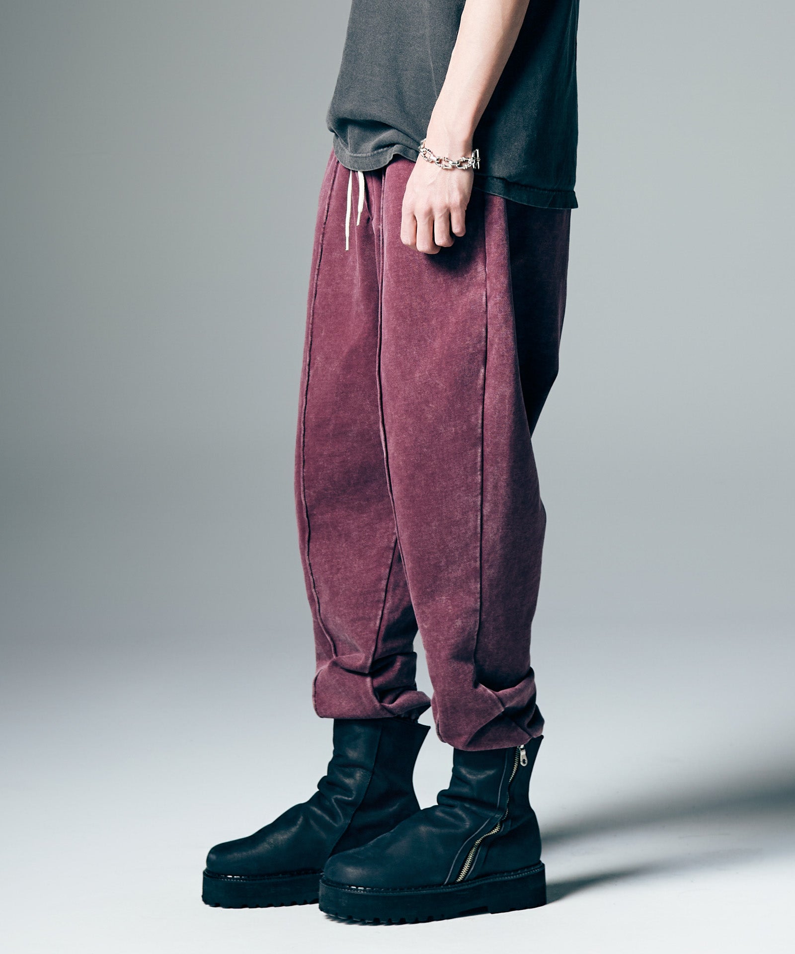 GB0226/P09 : Fade Sweat Jogger Slacks / フェイドスウェットジョガー