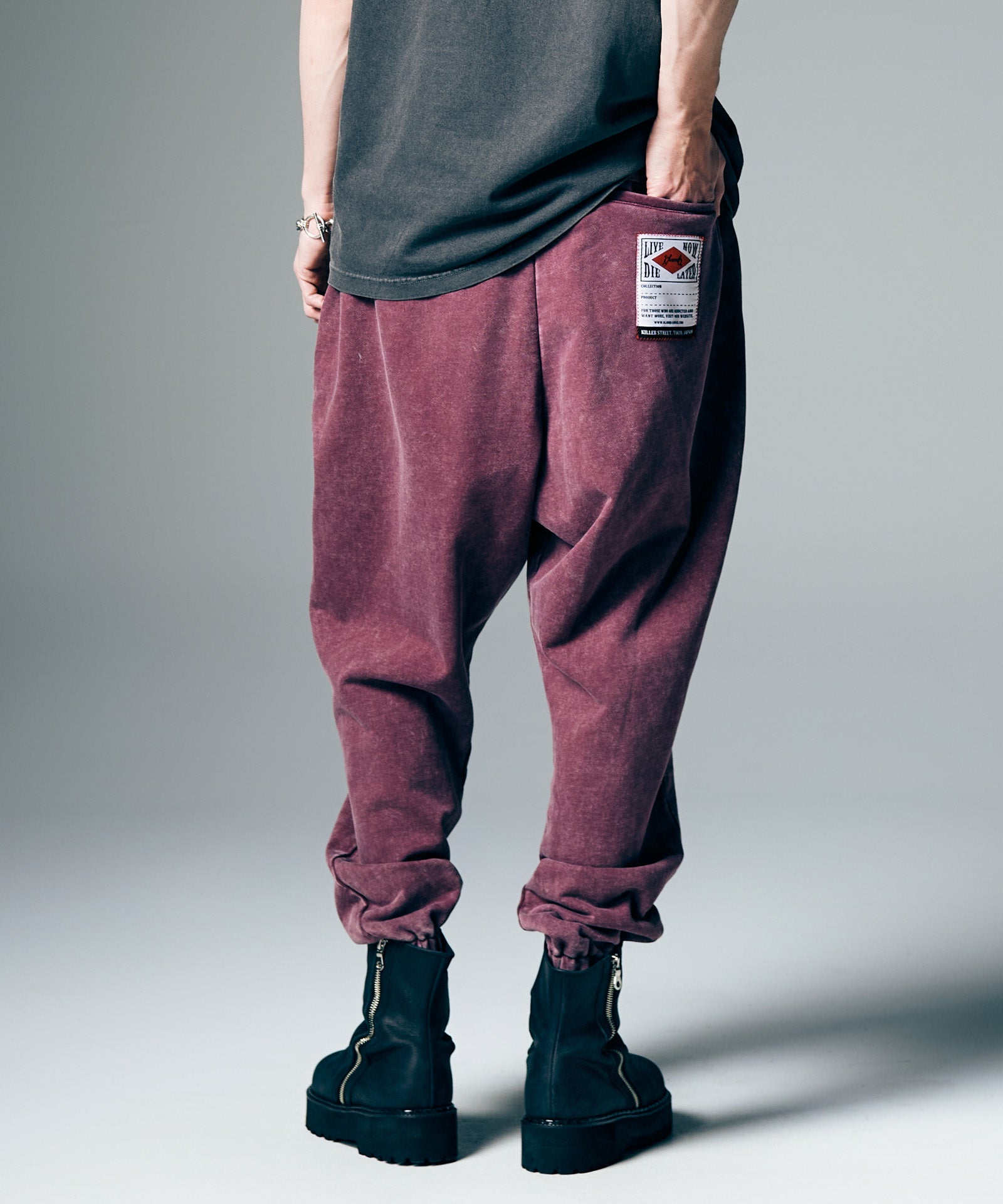GB0226/P09 : Fade Sweat Jogger Slacks / フェイドスウェットジョガー