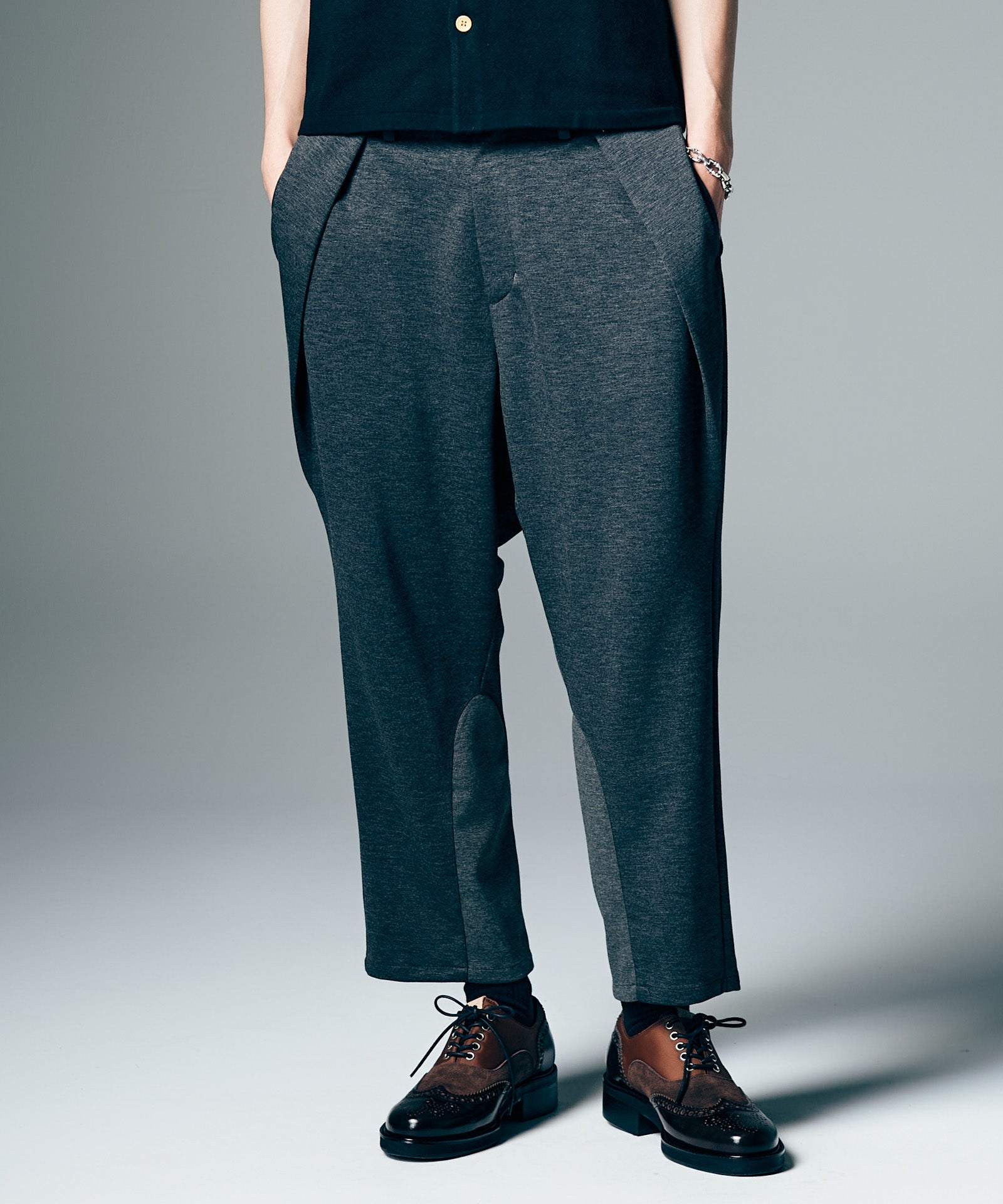 Waist Tuck Cropped Pants / ウエストタッククロップドパンツ