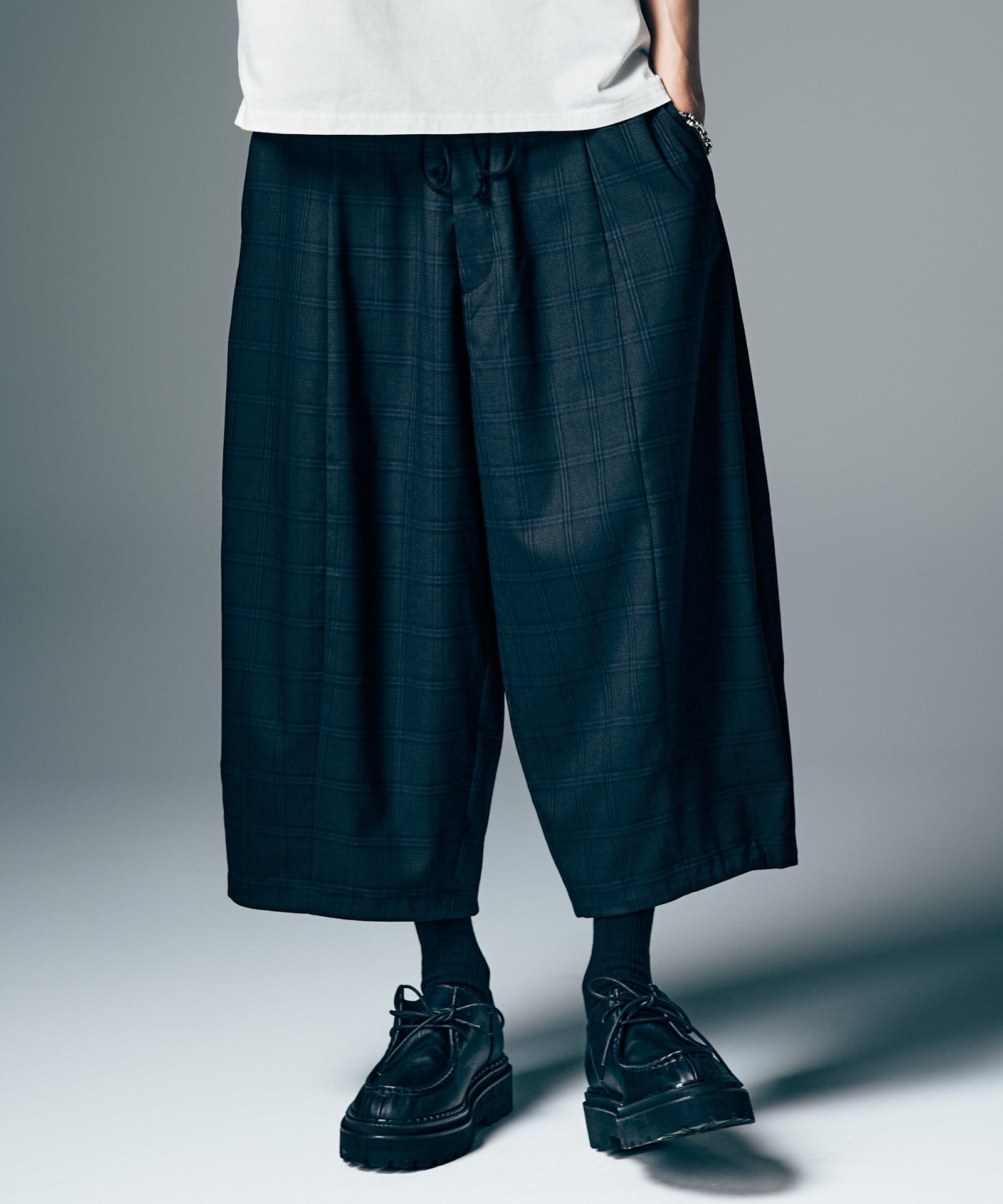 Balloon Cropped Slacks / バルーンクロップドスラックス
