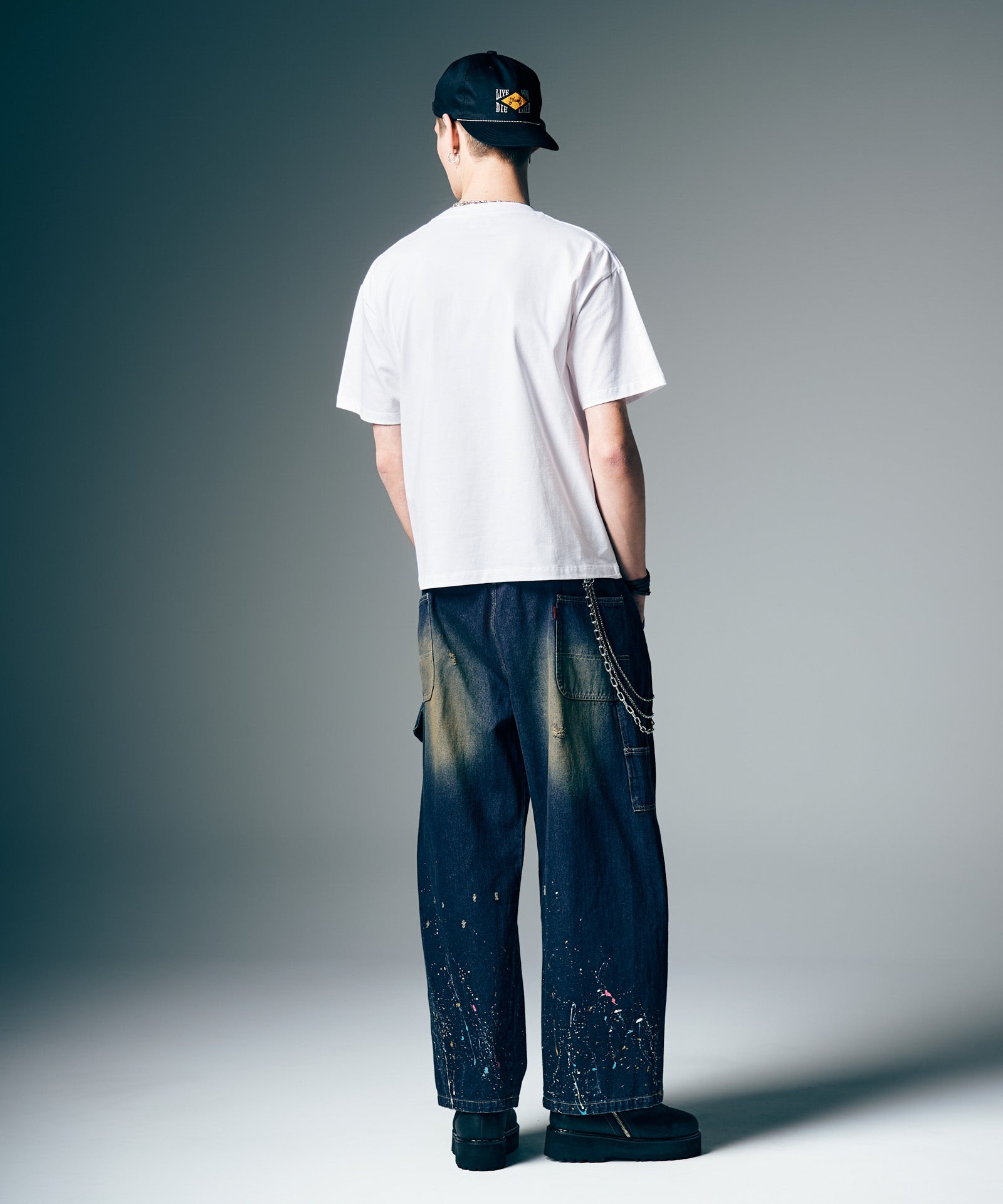 GB0226/P15 : Red Dirt Splash Denim / レッドダートスプラッシュ