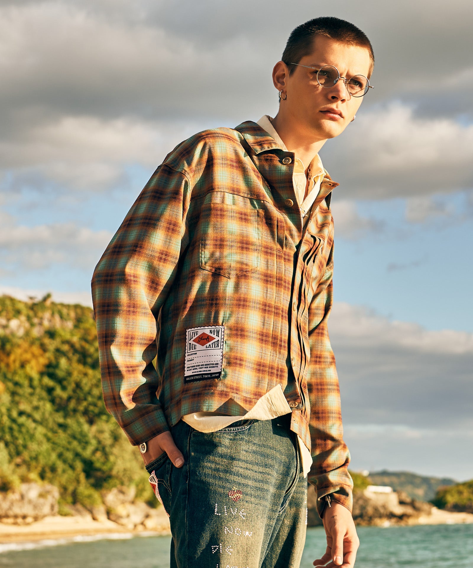 H:187 / C:92 / W:74 / H:91 着用サイズ:L