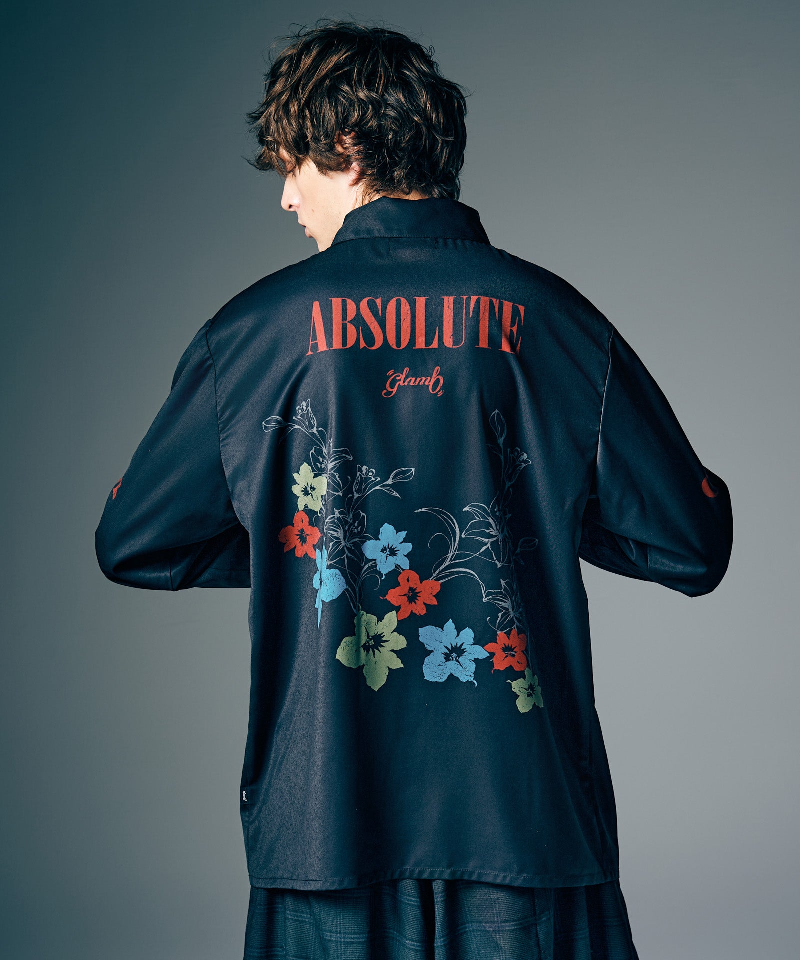 GB0226/SH03 : Prayer Flower Shirt / プレイヤーフラワーシャツ