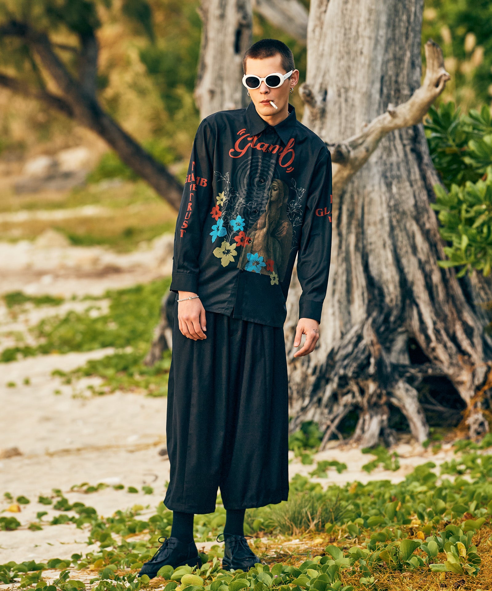 H:187 / C:92 / W:74 / H:91 着用サイズ:L