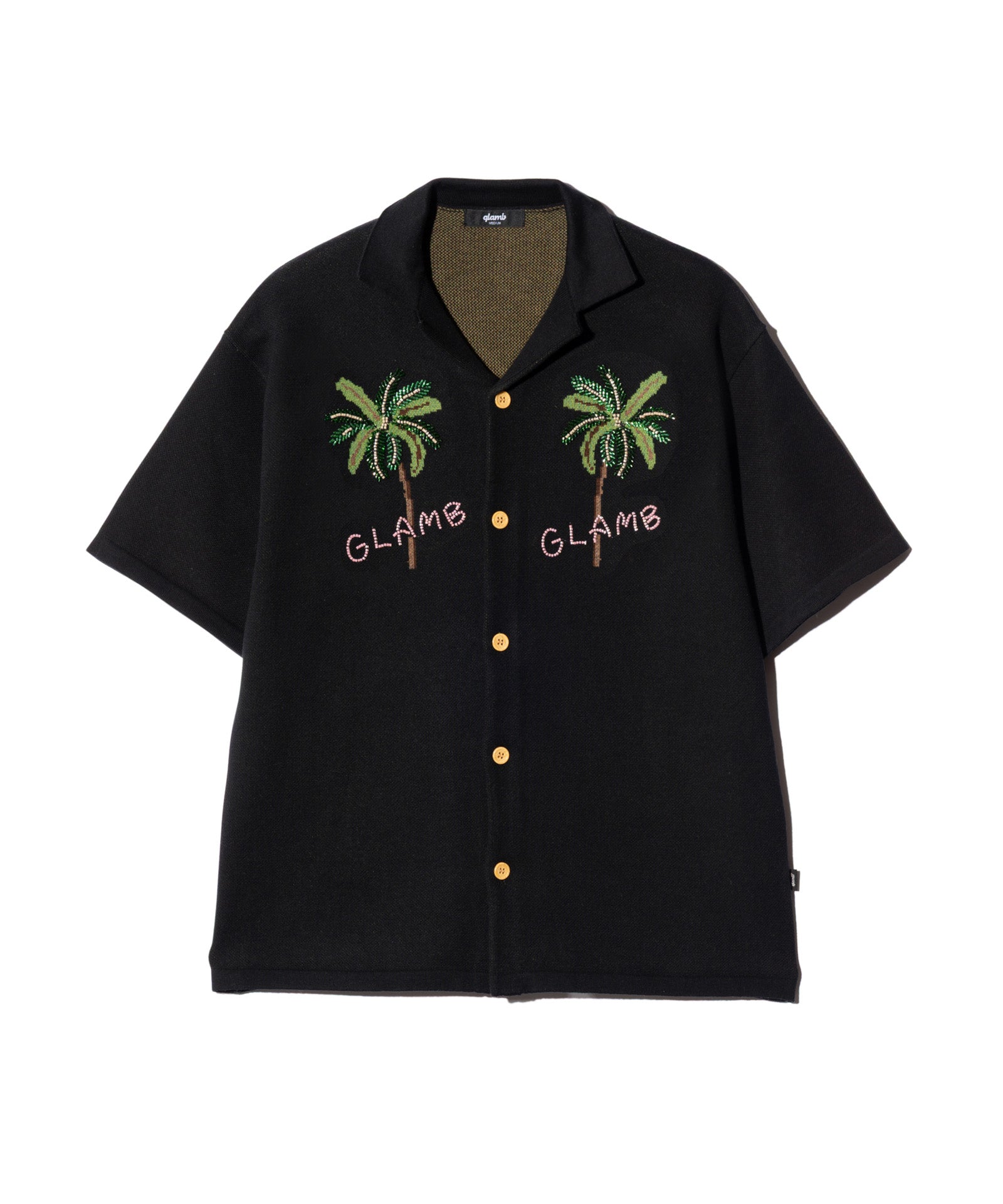 GB0226/SH04 : Resort Beads Shirt / リゾートビーズシャツ – glamb