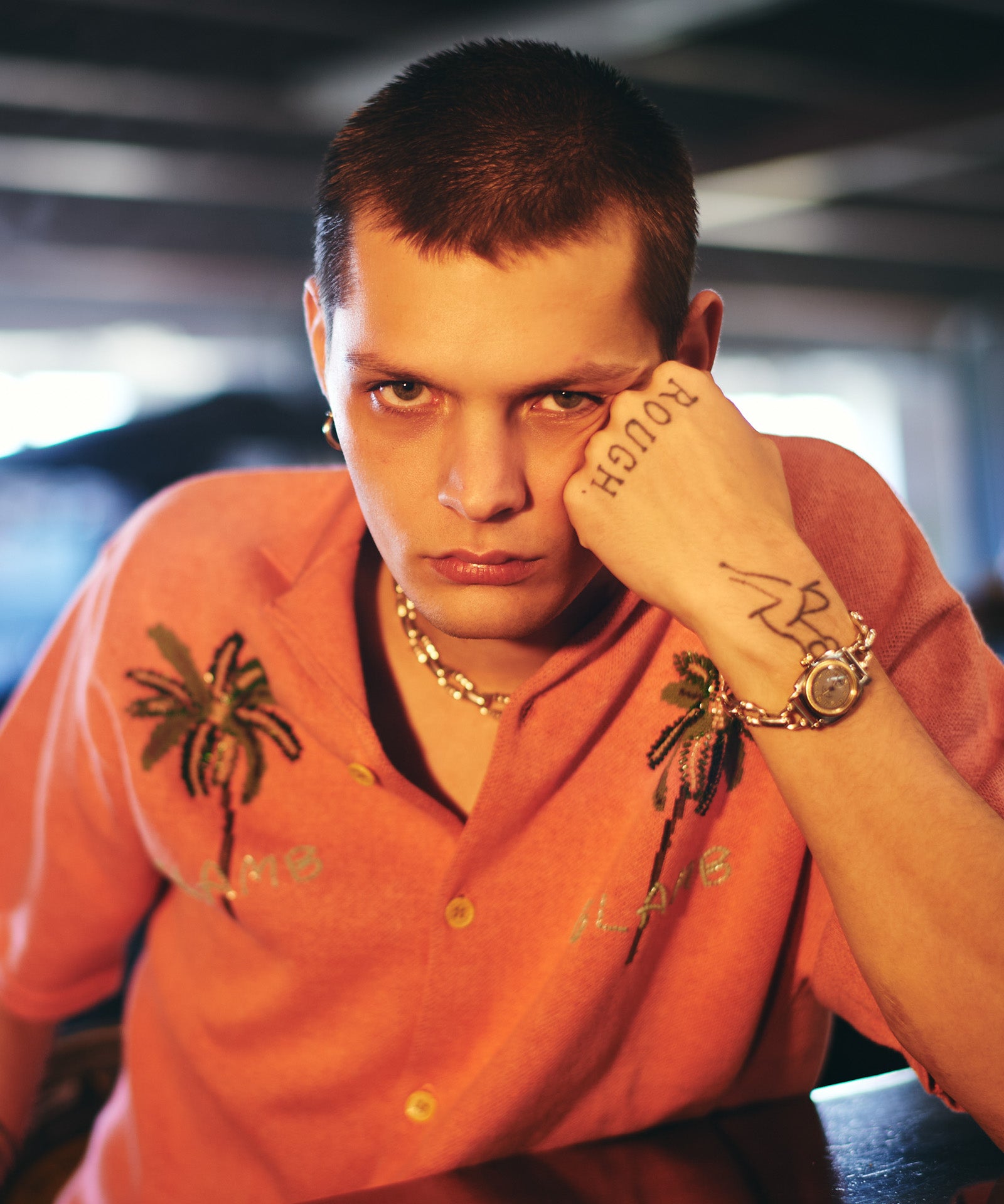 H:187 / C:92 / W:74 / H:91 着用サイズ:L