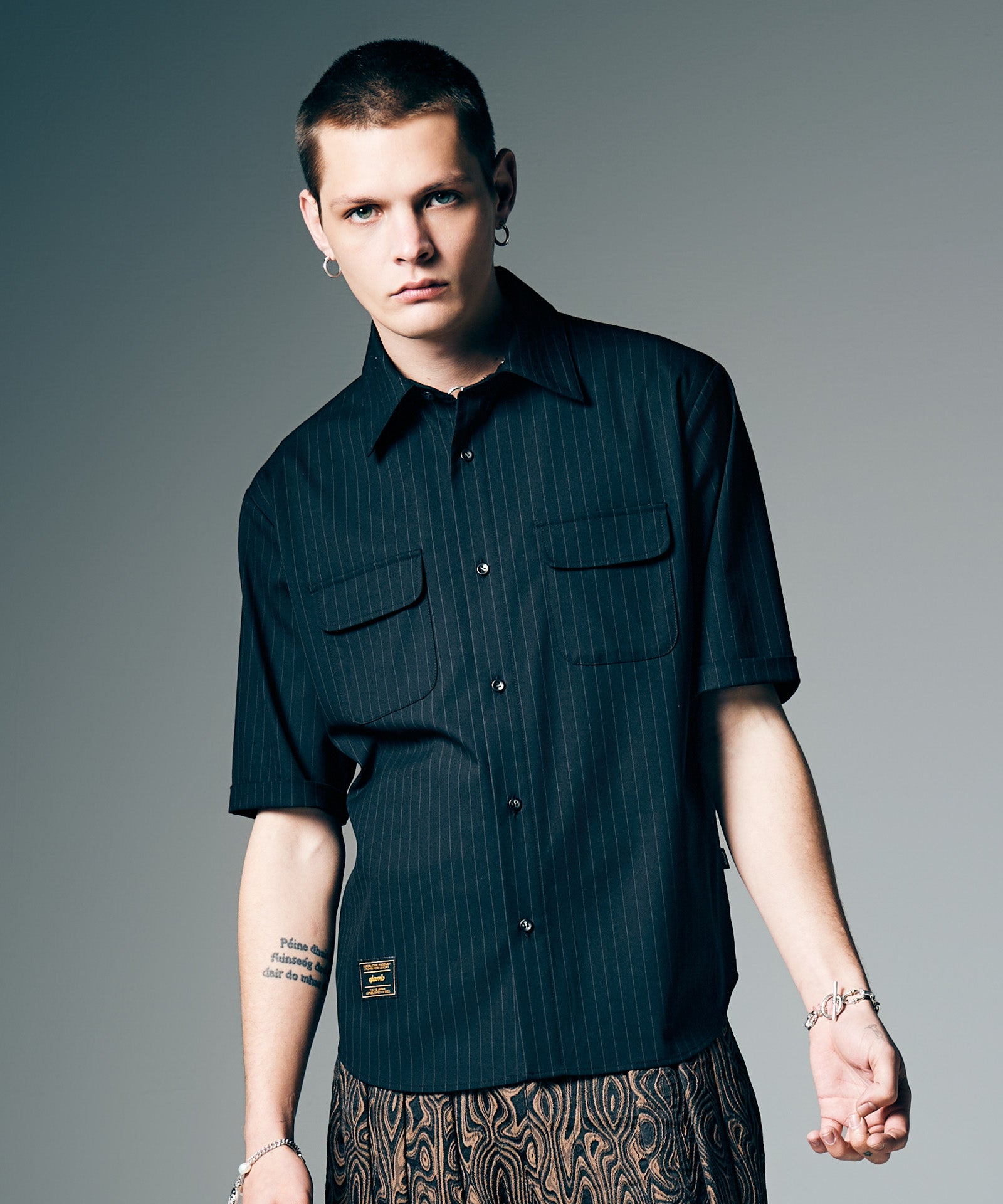 GB0226/SH06 : Oversize Work Shirt / オーバーサイズワークシャツ