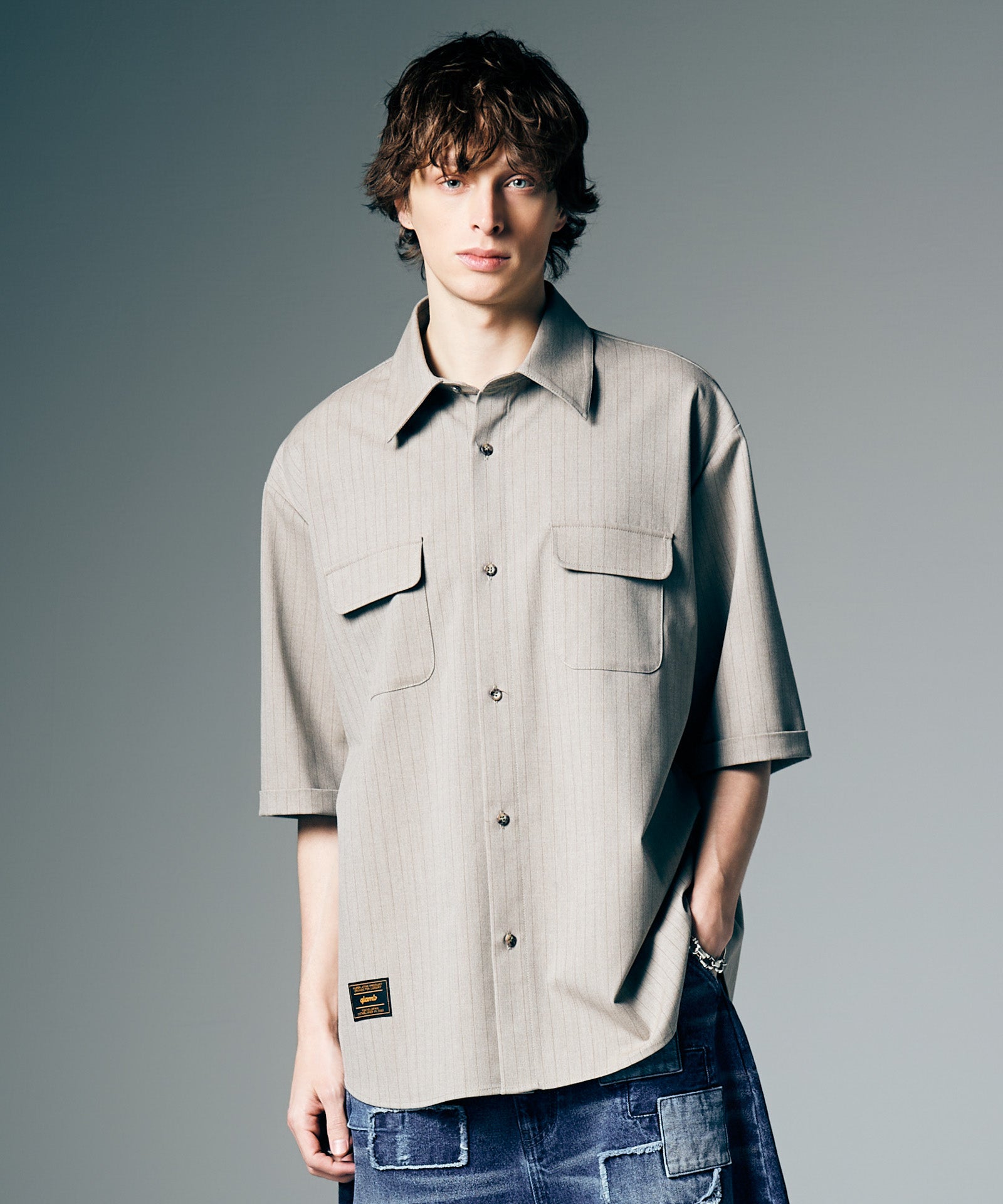 P*e様 glambシャツ GB0226/SH06 : Oversize Work Shirt / オーバーサイズワークシャツ