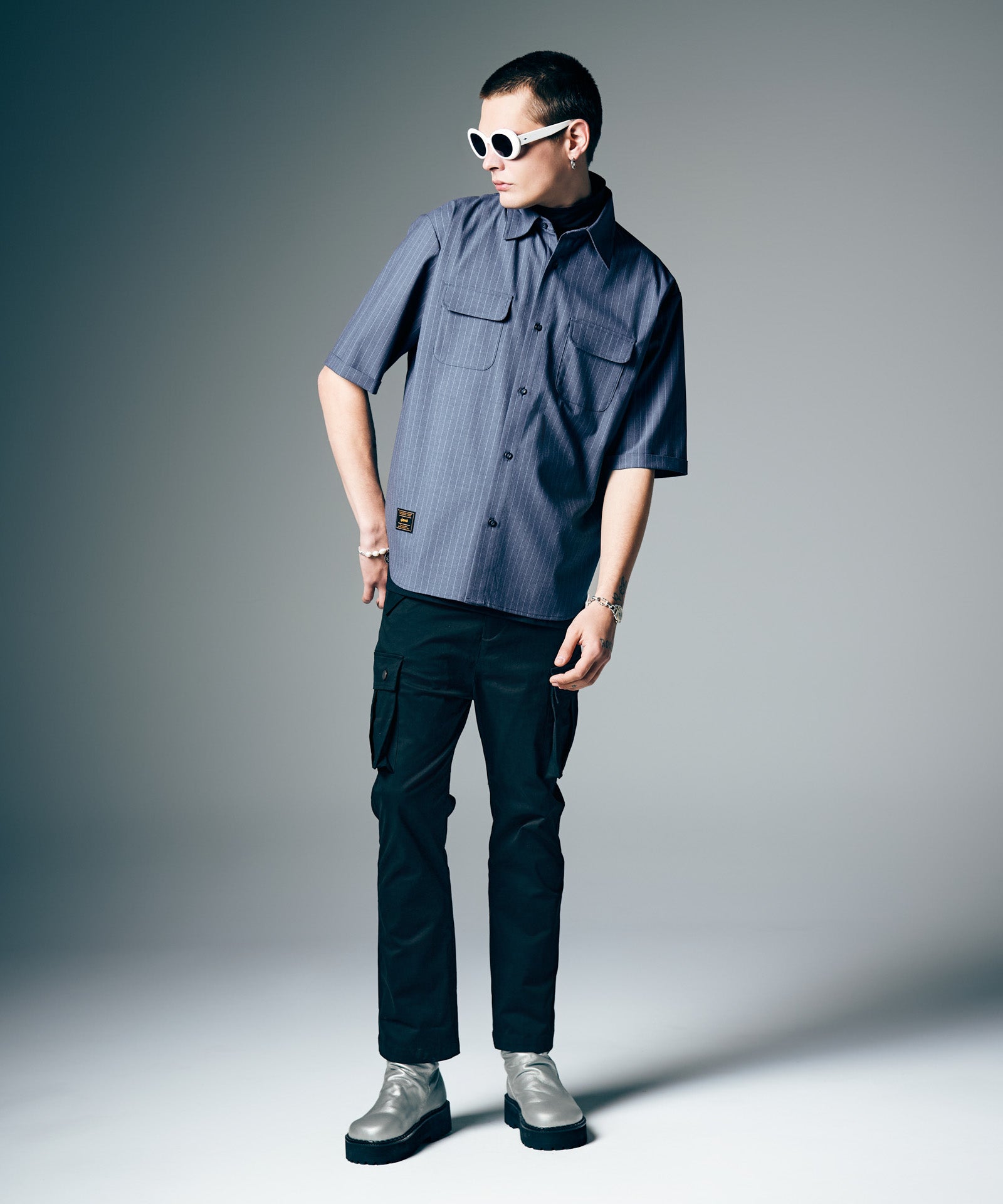 H:187 / C:92 / W:74 / H:91 着用サイズ:L