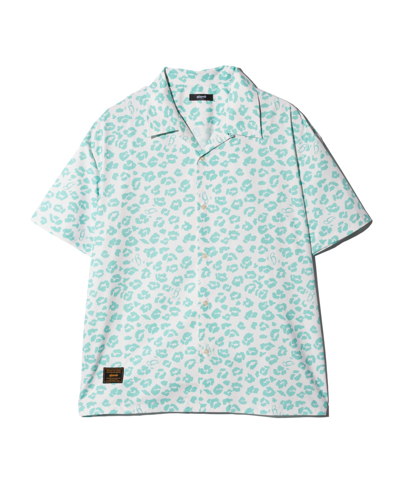 GB0226/SH07 : Leopard Open Collar Shirt / レオパードオープンカラー