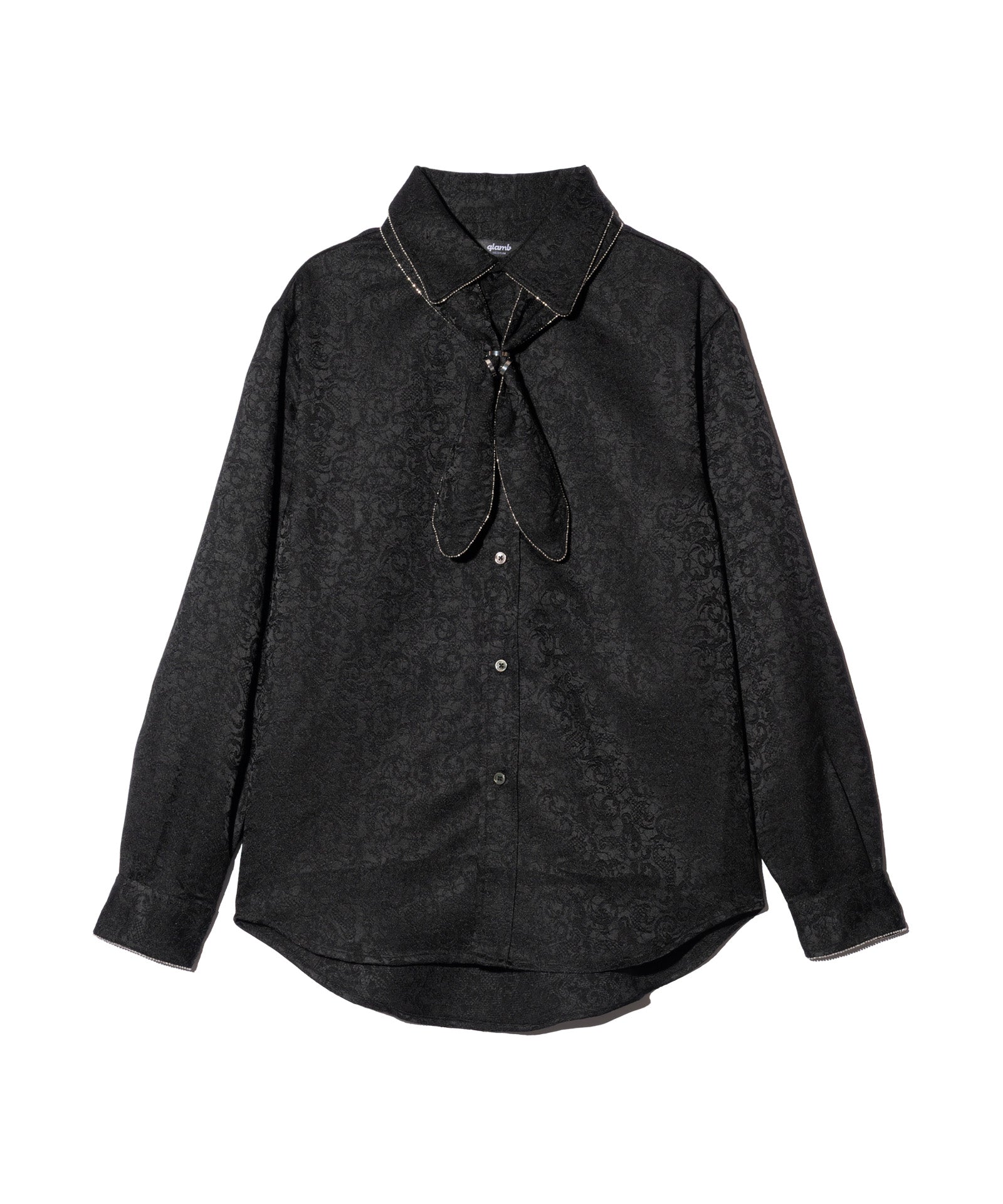 GB0226/SH10 : Studs Line Shirt / スタッズラインシャツ | glamb