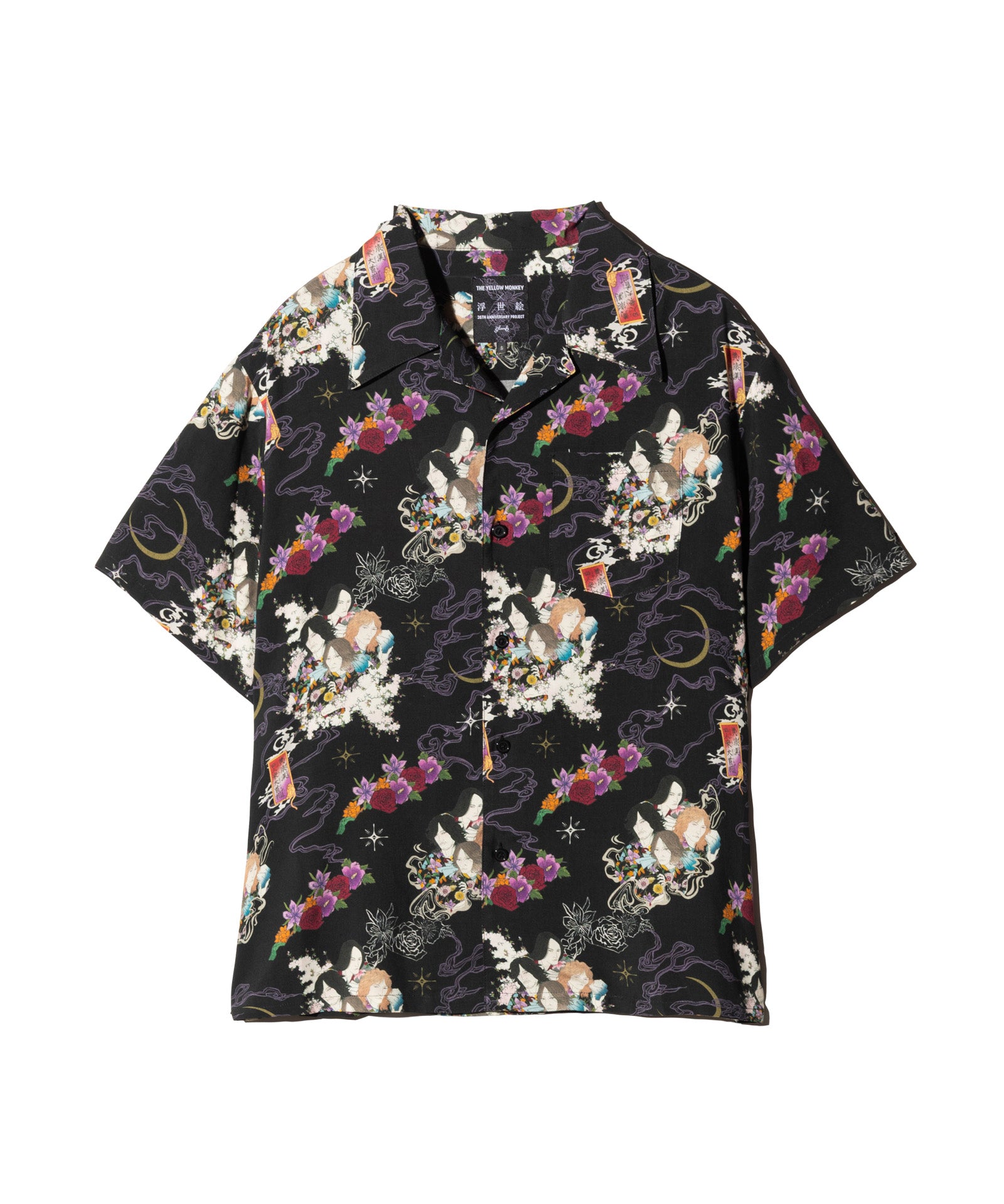 GB0226/YM01 : THE YELLOW MONKEY Ukiyoe Shirt | glamb Online Store