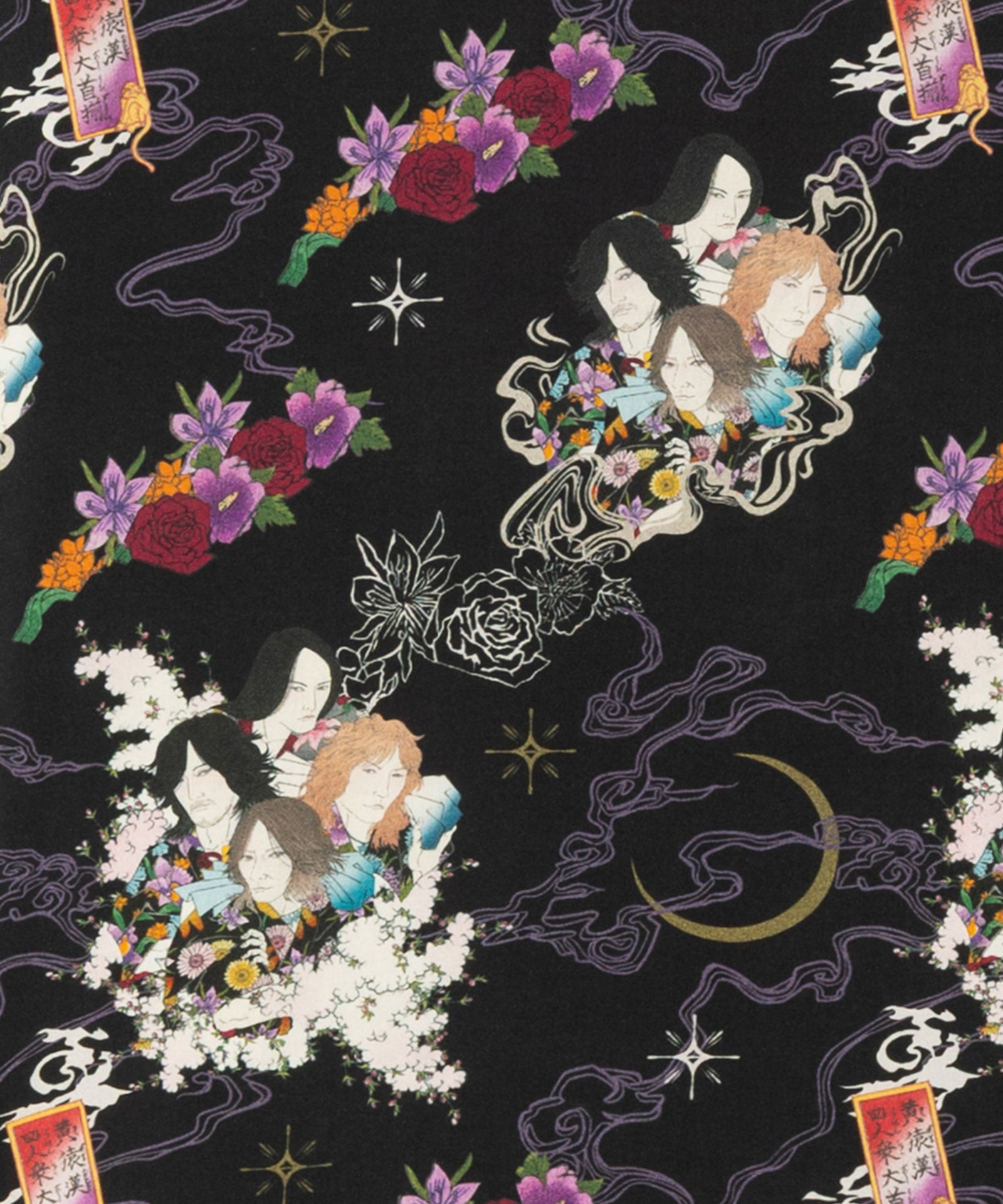 GB0226/YM01 : THE YELLOW MONKEY Ukiyoe Shirt | glamb Online Store