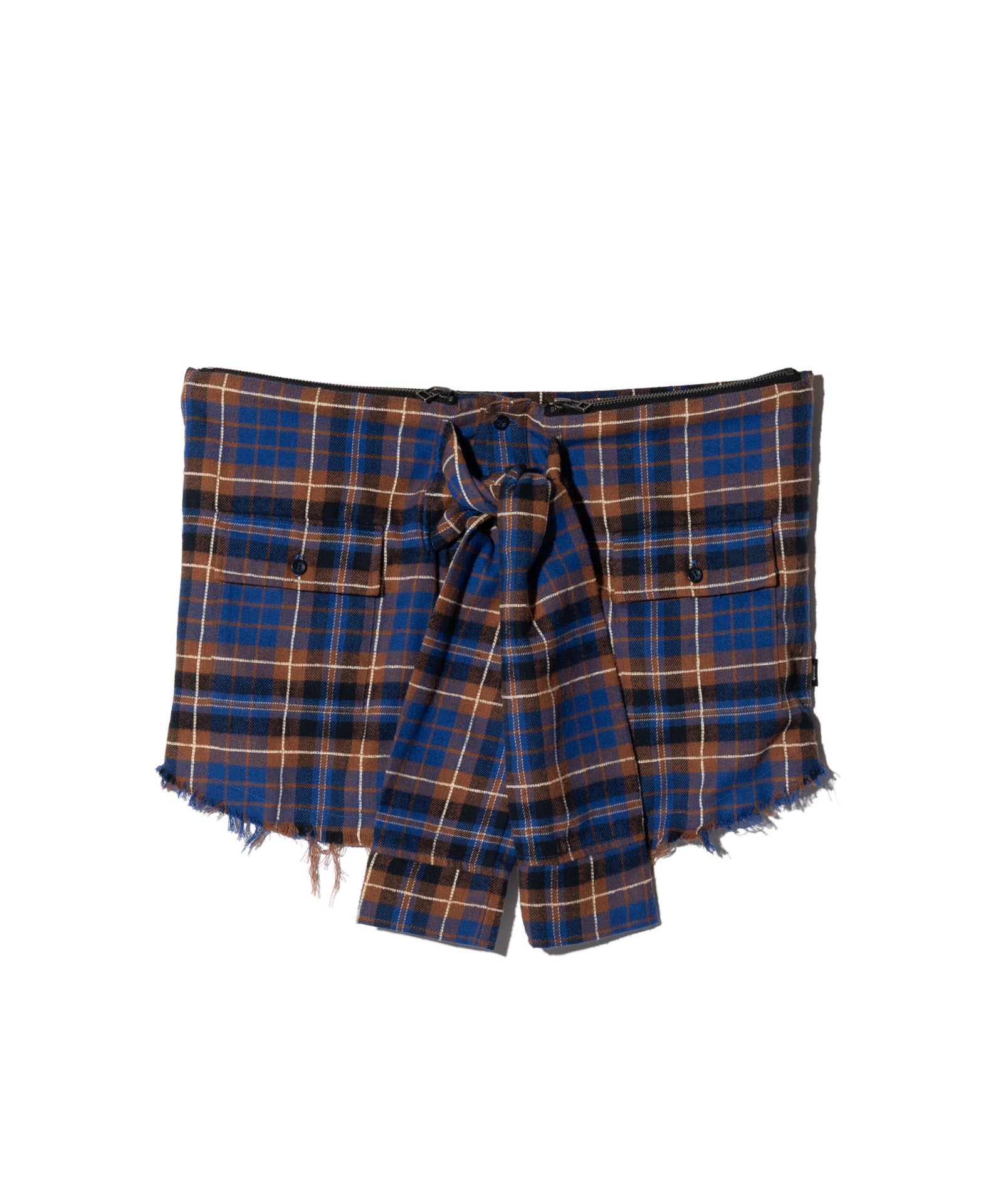 GB0326/AC06 : Check Shirt Bag / チェックシャツバッグ | glamb