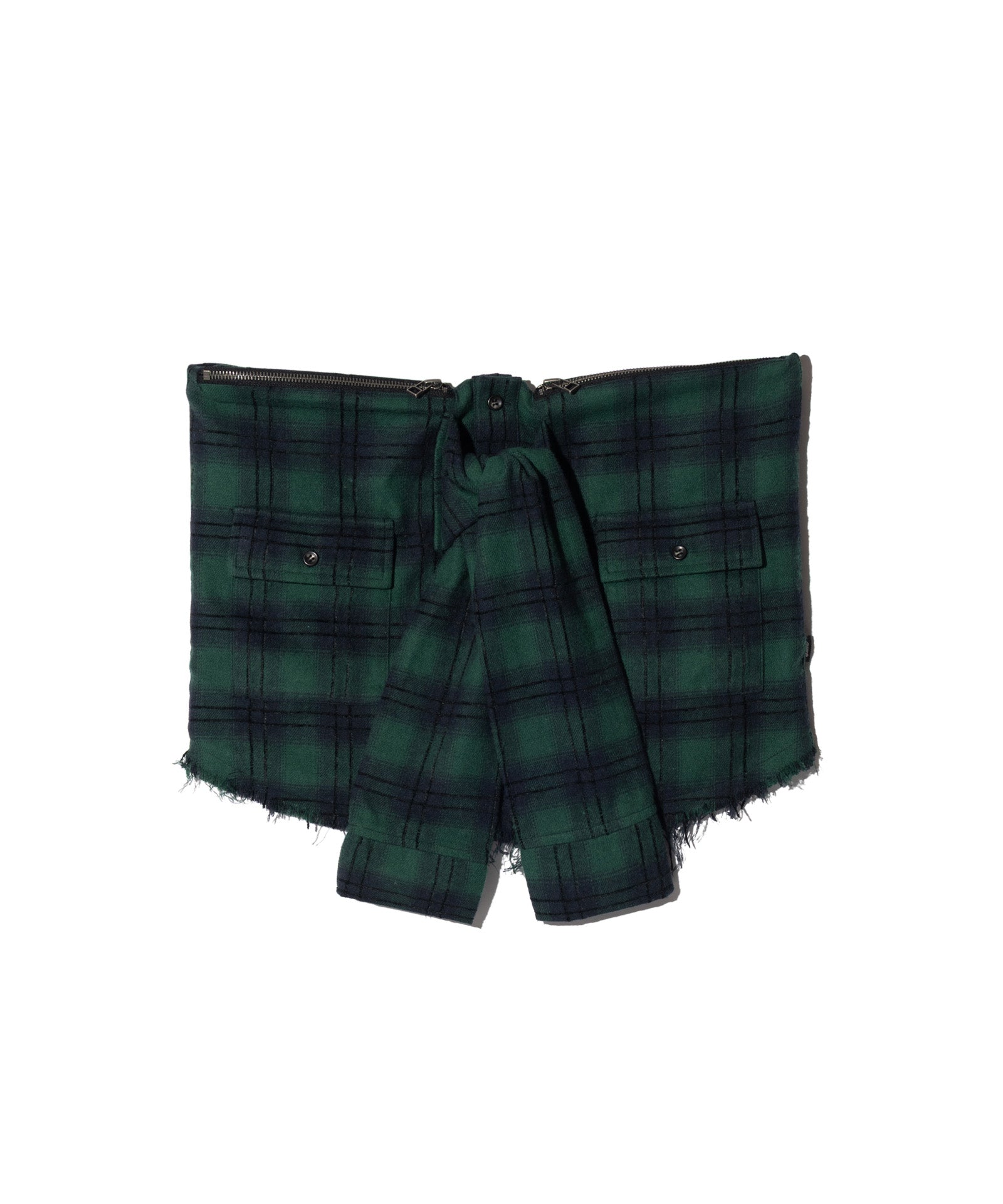 GB0326/AC06 : Check Shirt Bag / チェックシャツバッグ | glamb