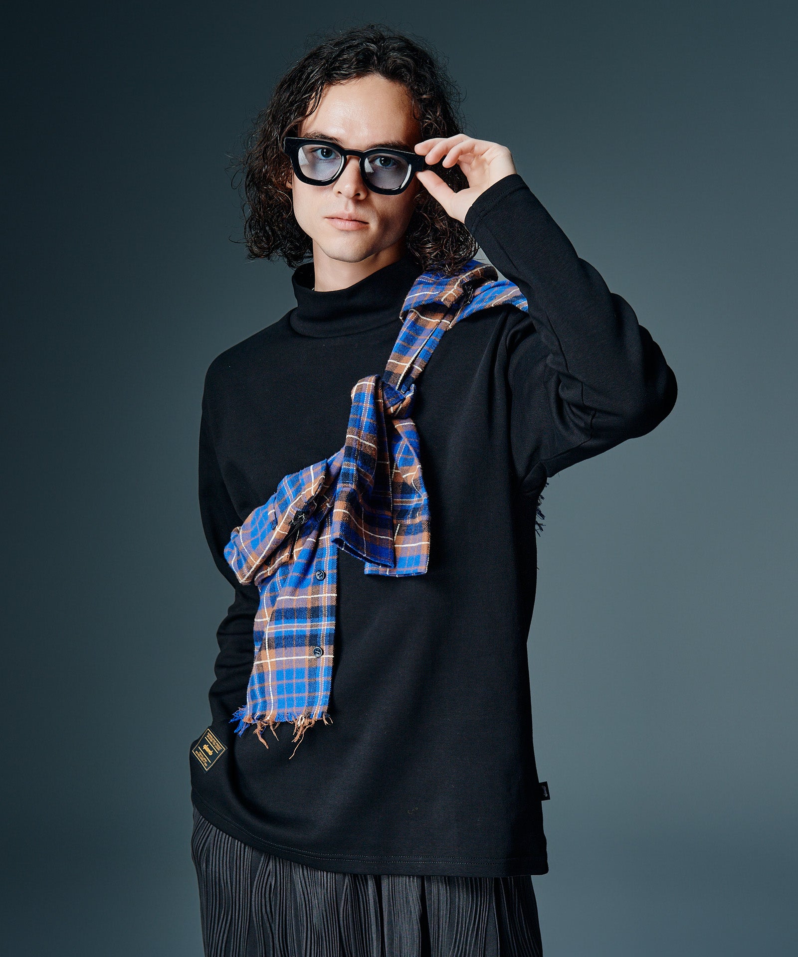 GB0326/AC06 : Check Shirt Bag / チェックシャツバッグ | glamb