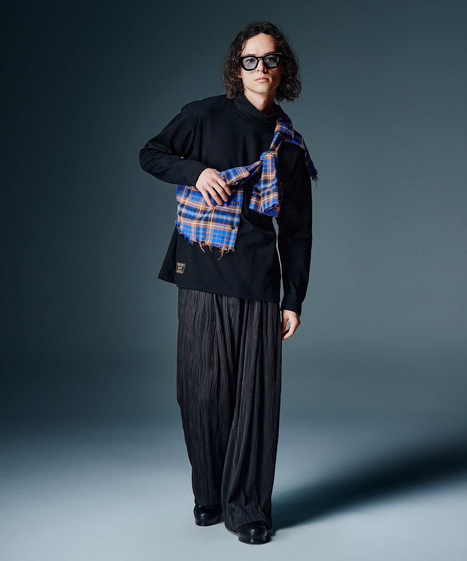 GB0326/AC06 : Check Shirt Bag / チェックシャツバッグ | glamb