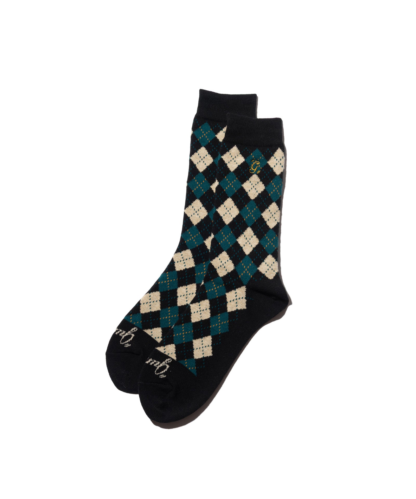 AtLast ダイアモンドアーガイル　ソックス GB0326/AC11 : Argyle Socks Set / アーガイルソックスセット | glamb