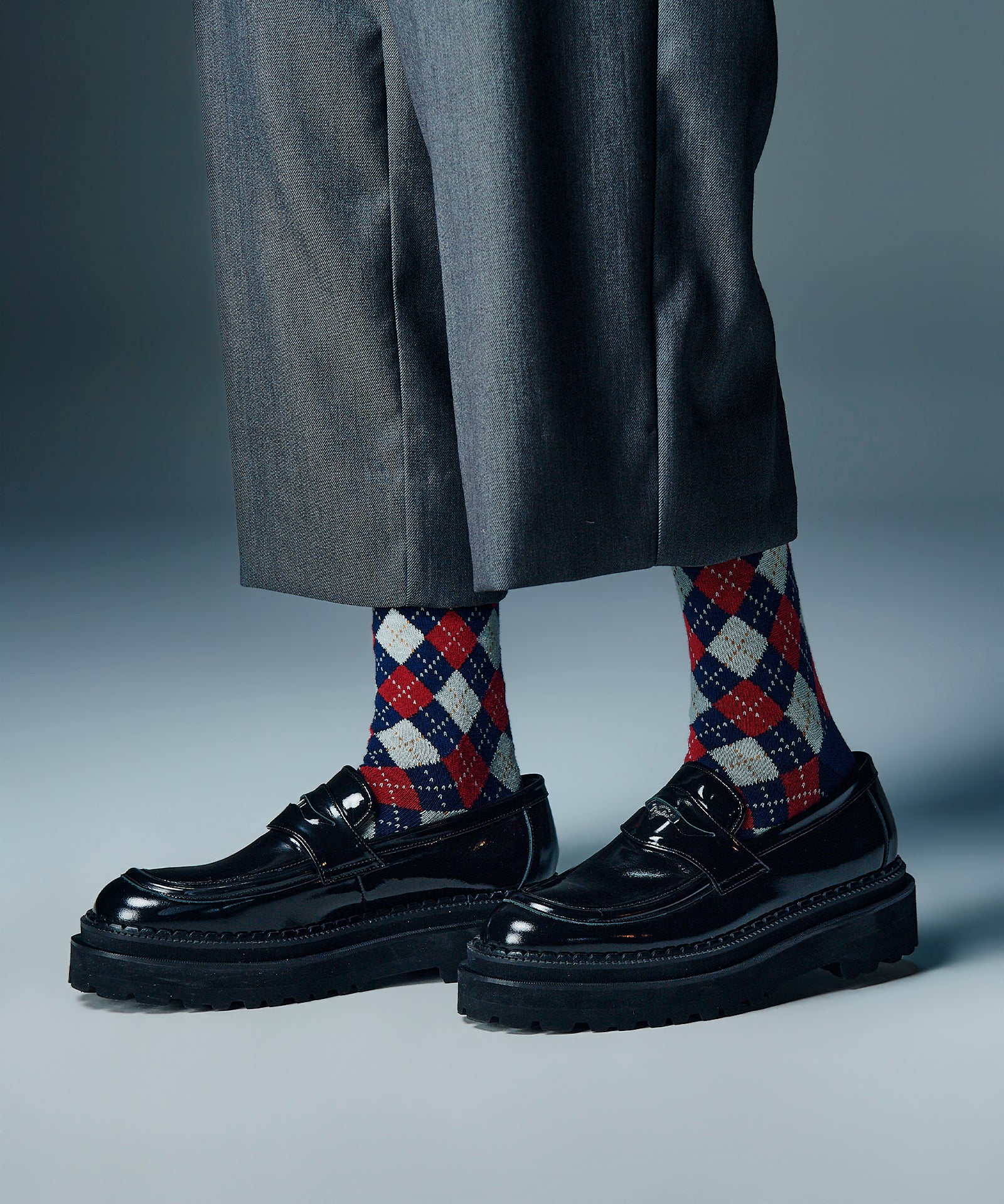 GB0326/AC11 : Argyle Socks Set / アーガイルソックスセット | glamb