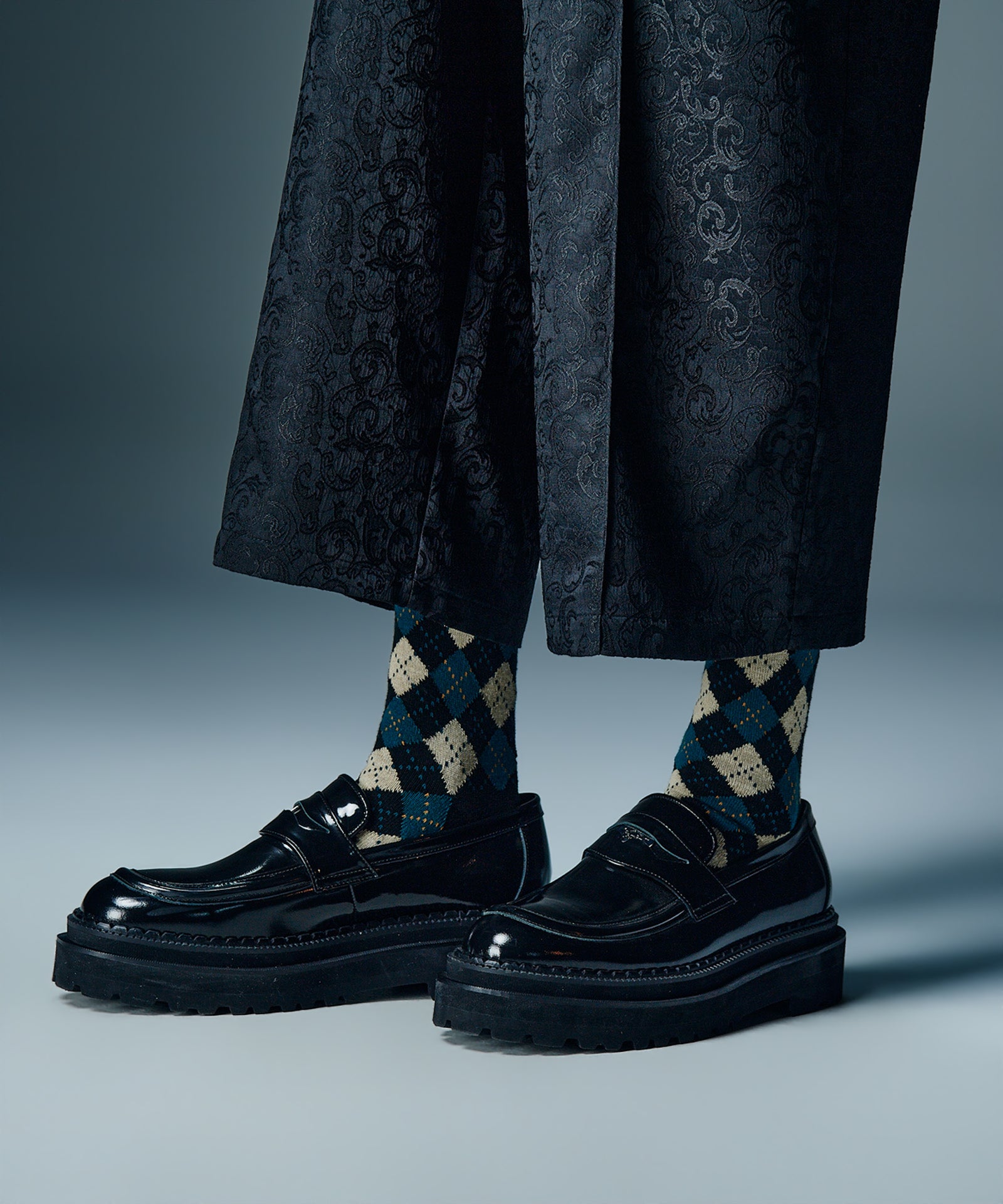 GB0326/AC11 : Argyle Socks Set / アーガイルソックスセット | glamb