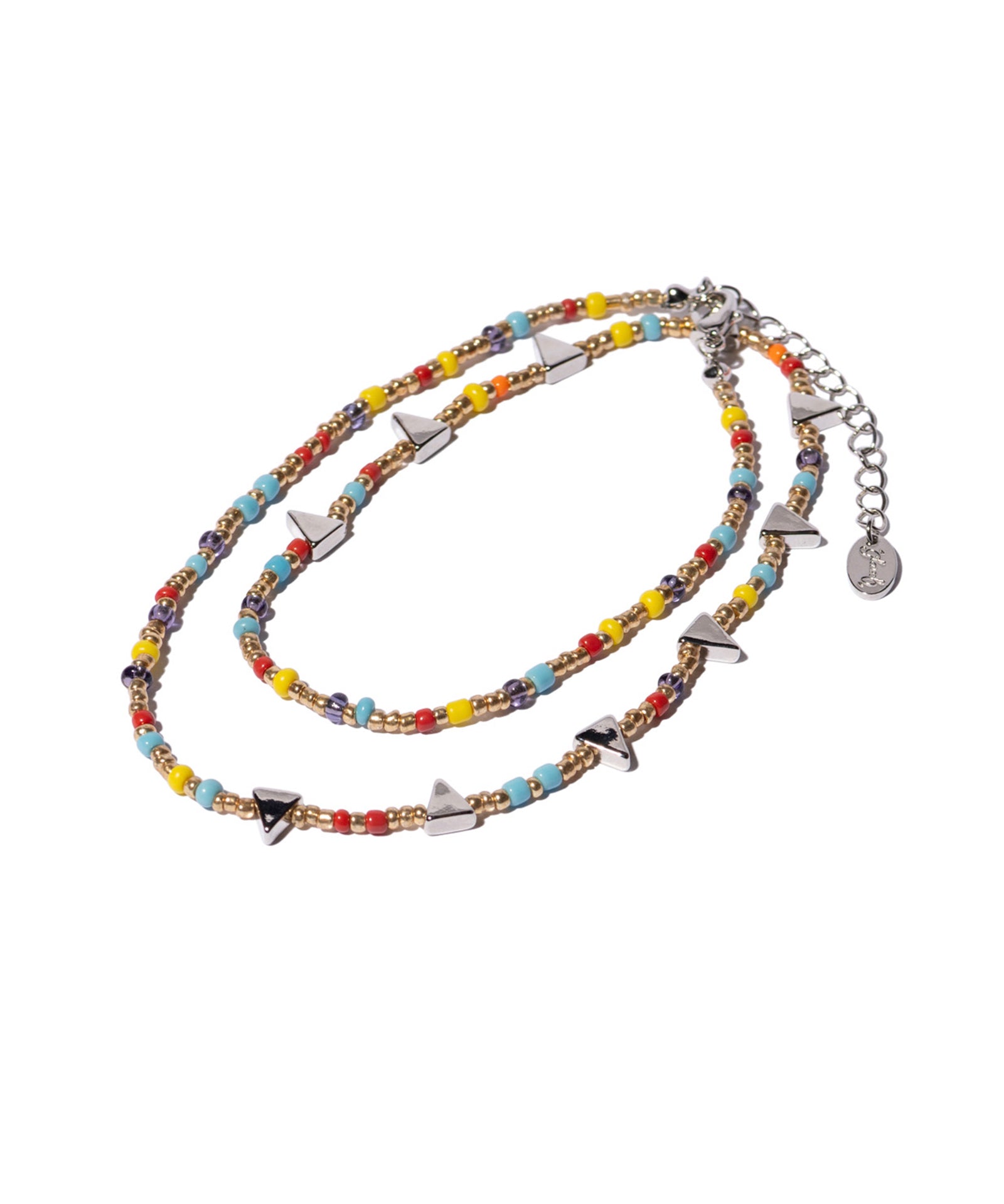 GB0326/AC15 : Egyptian Charm 2Way Beads Necklace / エジプシャン