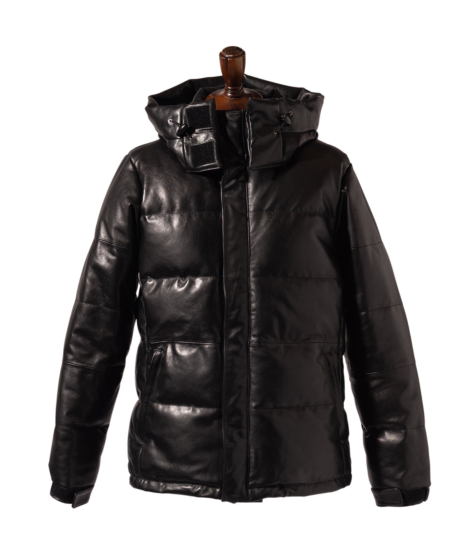GB0326/CH01 : Signature Leather Down Jacket / シグネチャーレザー