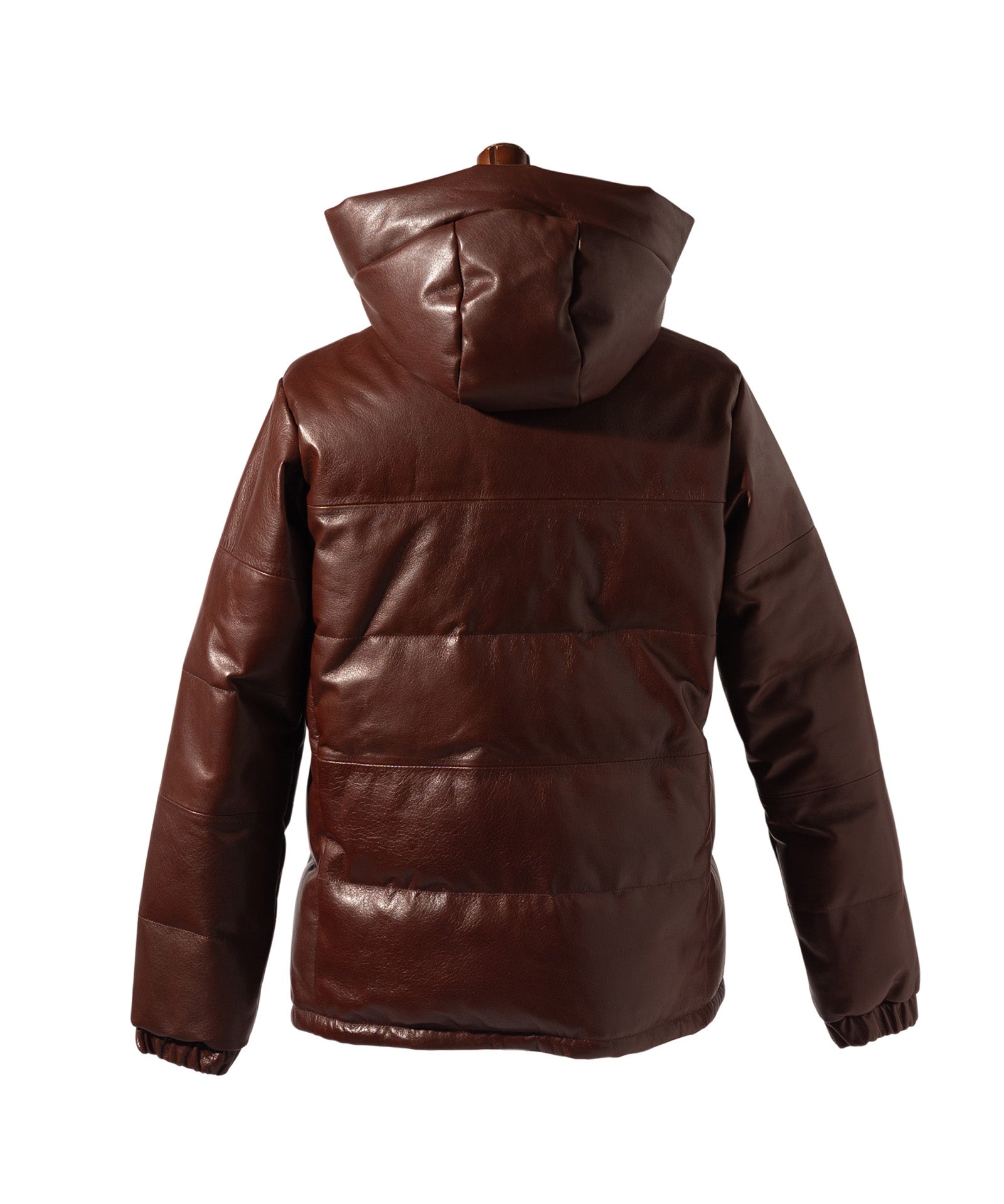 GB0326/CH01 : Signature Leather Down Jacket / シグネチャーレザー