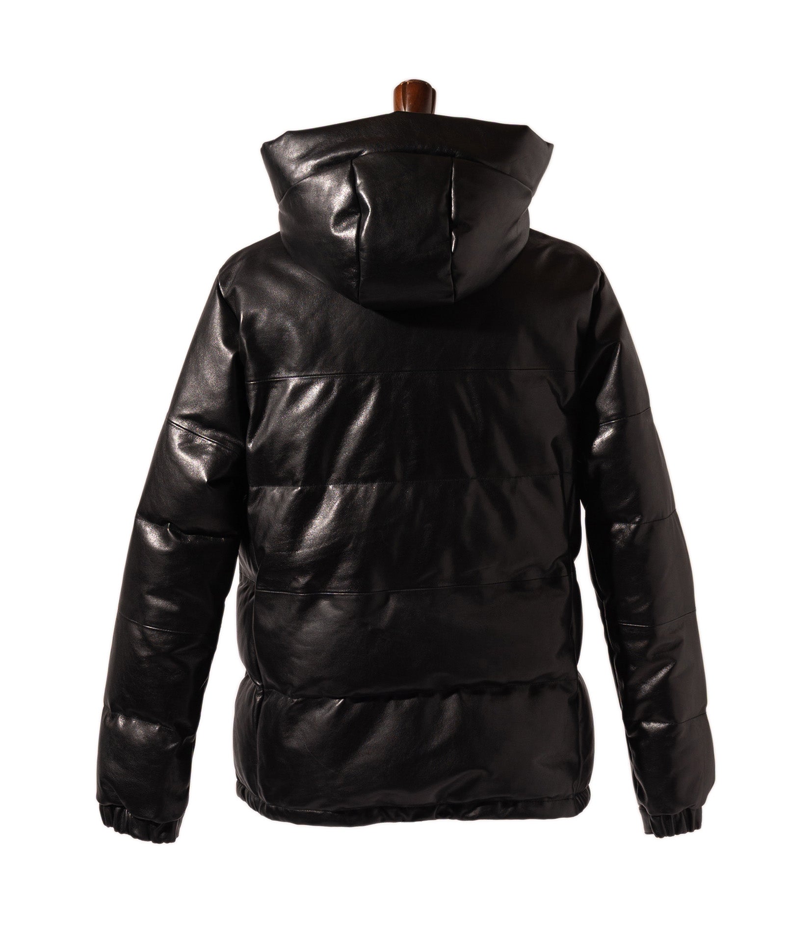 GB0326/CH01 : Signature Leather Down Jacket / シグネチャーレザー